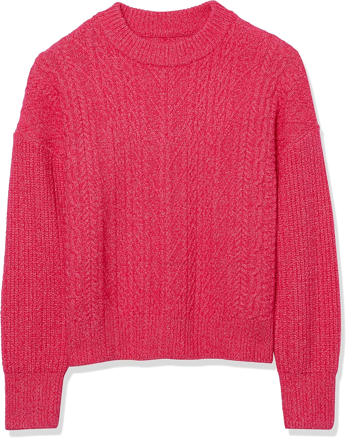 Thumbnail 5 de Amazon Essentials Women's Soft-Touch Modern Cable Crewneck Sweater (Plus Size)