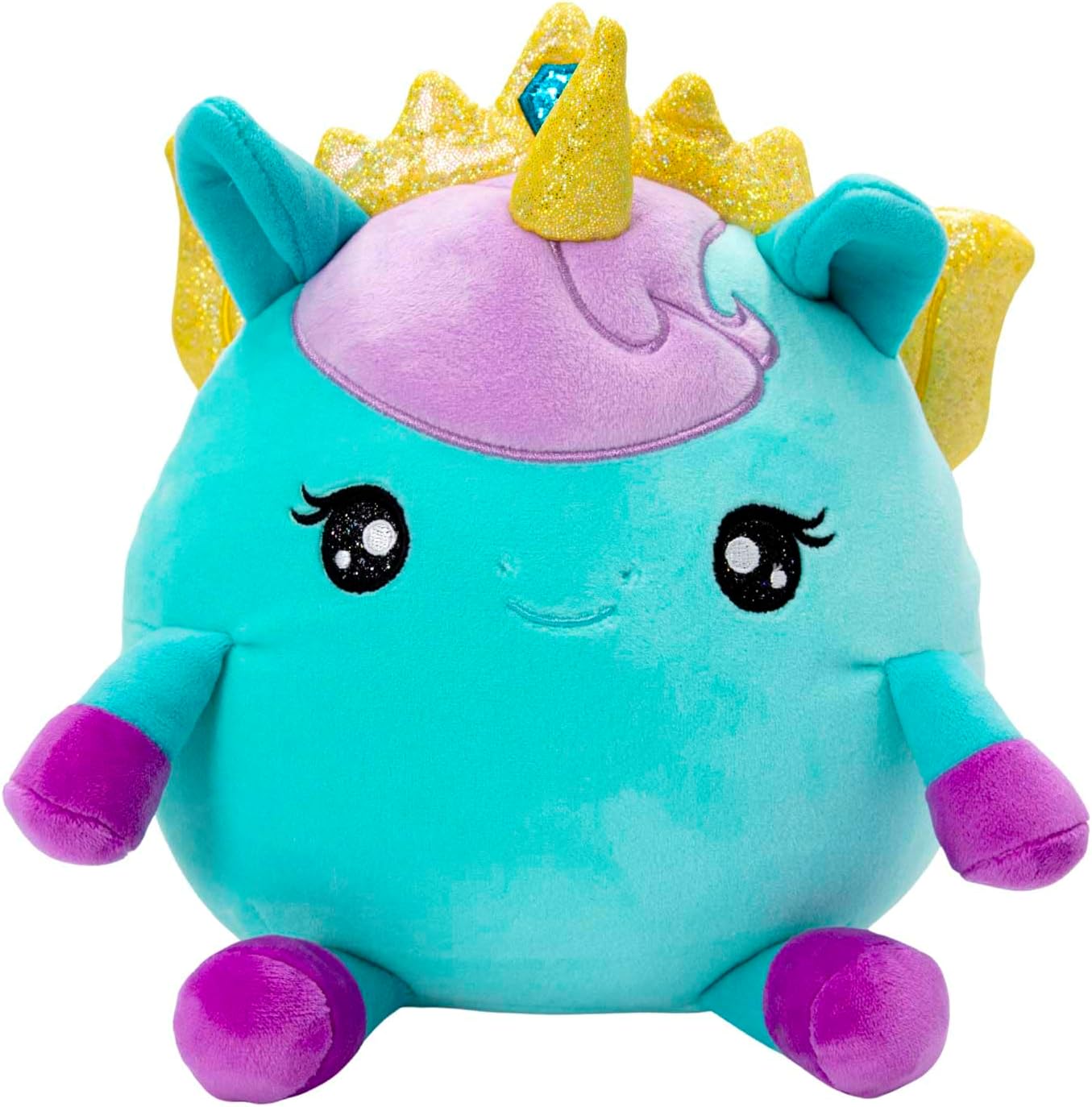 Detalle de SquishPets Galupy Rainbow Unicorn Zoey 19 cm