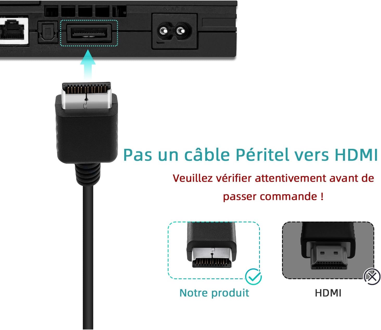 Thumbnail 5 de Mcbazel Câble SCART RGB AV Premium 180 cm