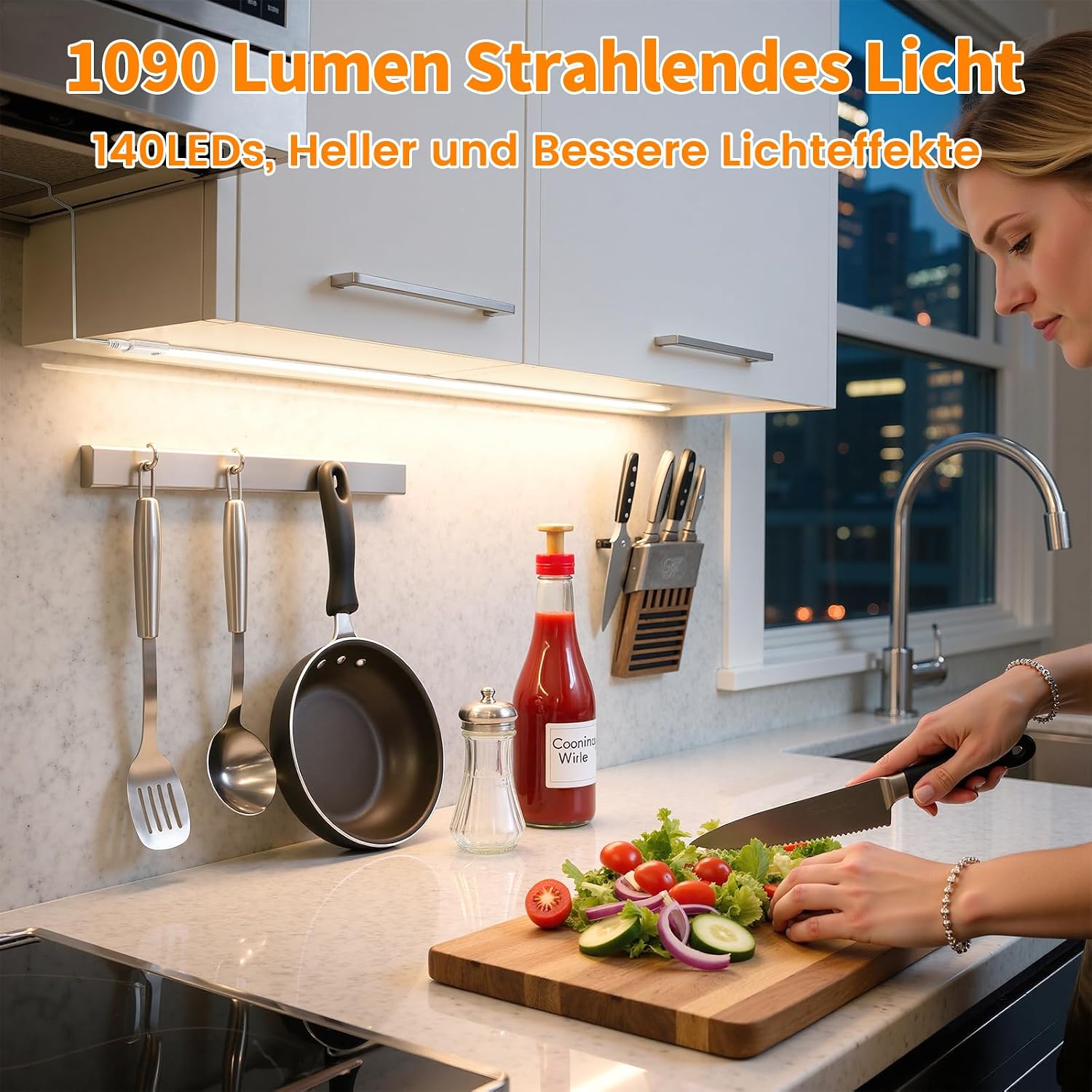 Detalle 2 de LED Unterbauleuchte SIBI 24V, 2er-Set Küche