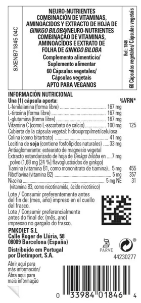 Thumbnail 1 de Solgar Neuro Nutrientes 60 cápsulas vegetales
