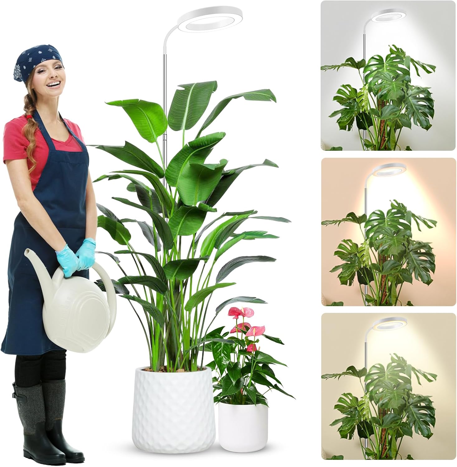 Detalle de wolezek Pflanzenlampe 160cm 🌱