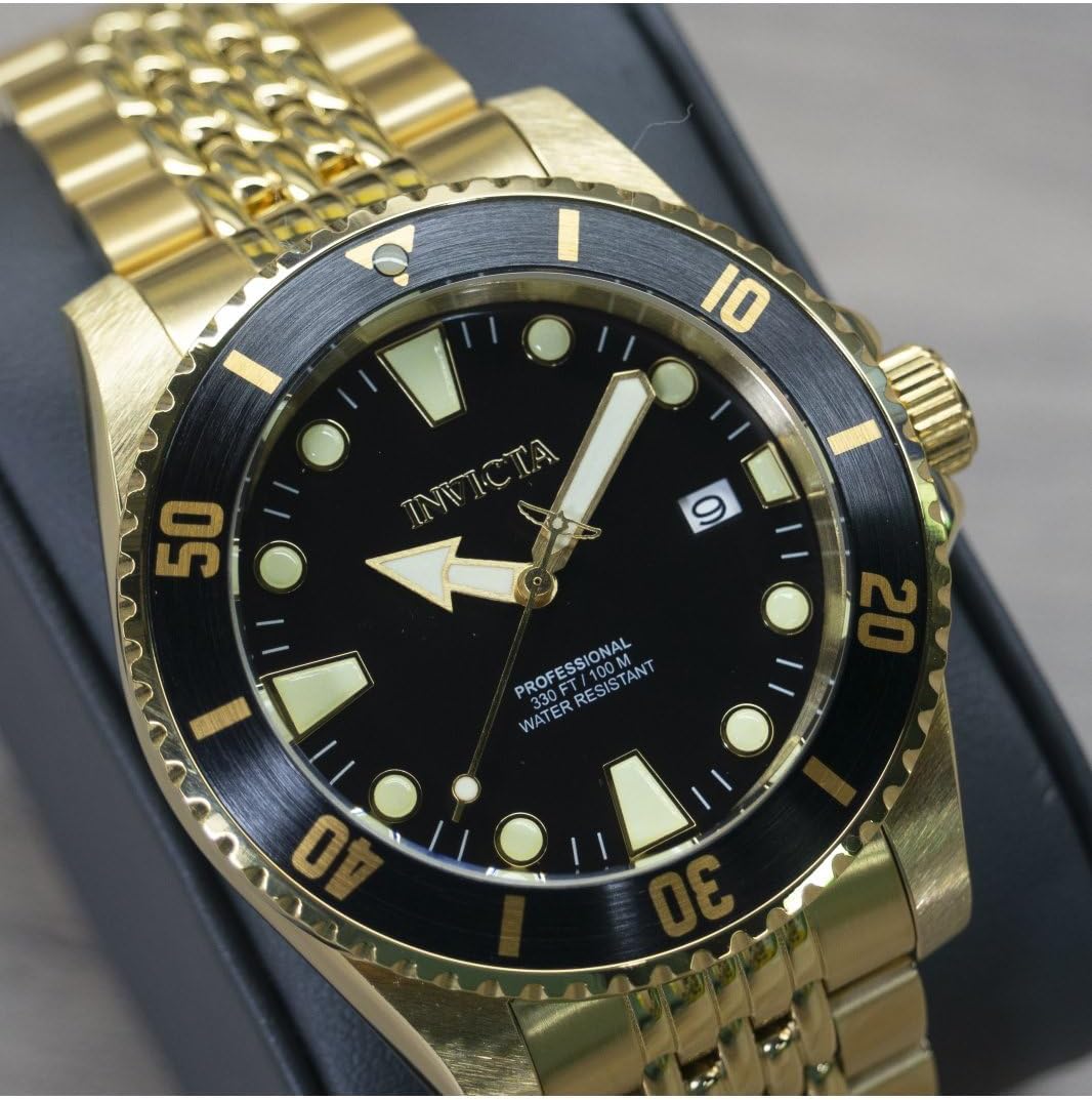 Detalle de Invicta Pro Diver Montre Homme Mouvement Automatique en Acier Inoxydable - 44mm (Modèle 39758)