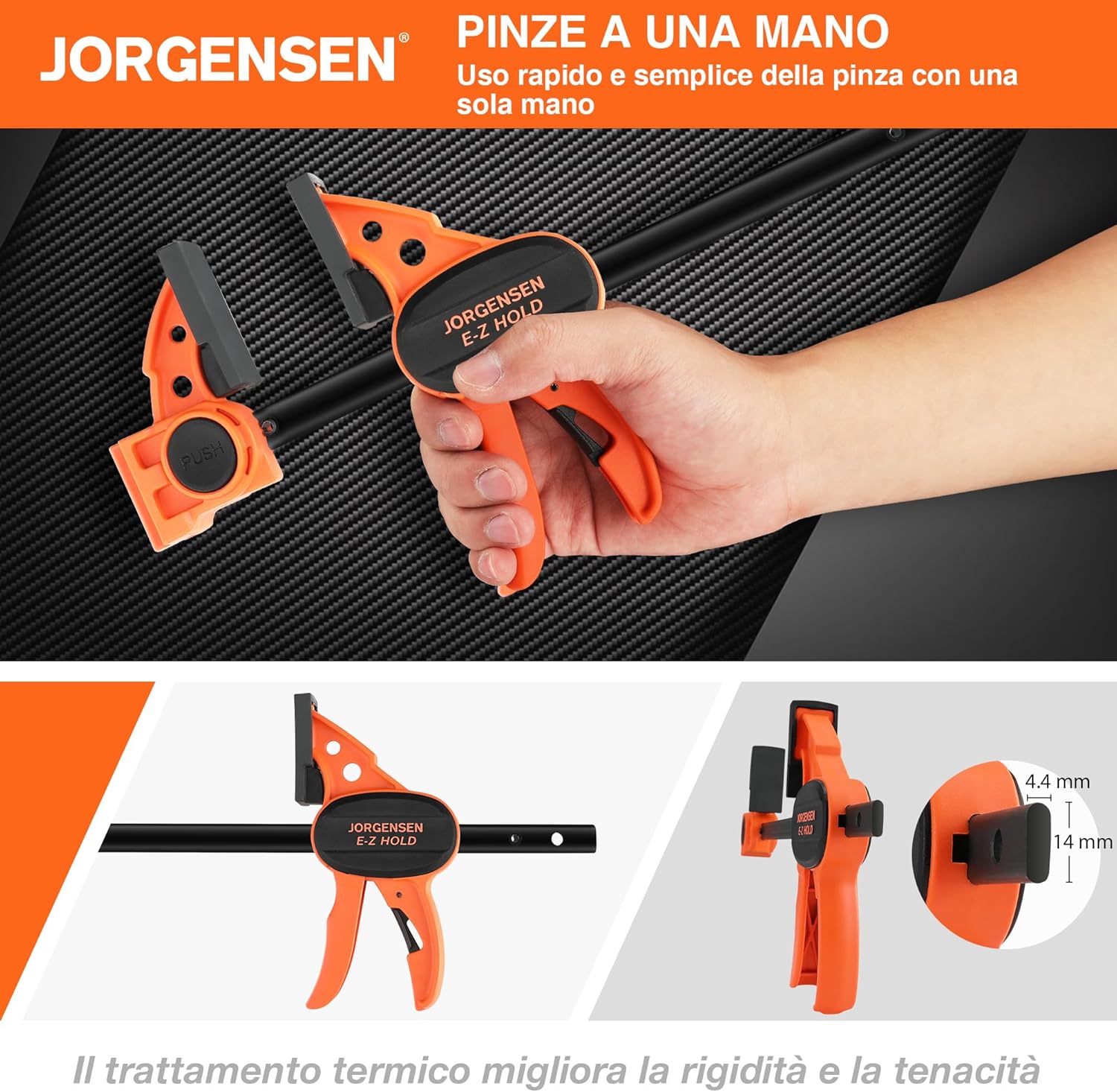 Thumbnail 3 de Jorgensen Morsetti da falegname 150 mm 🛠