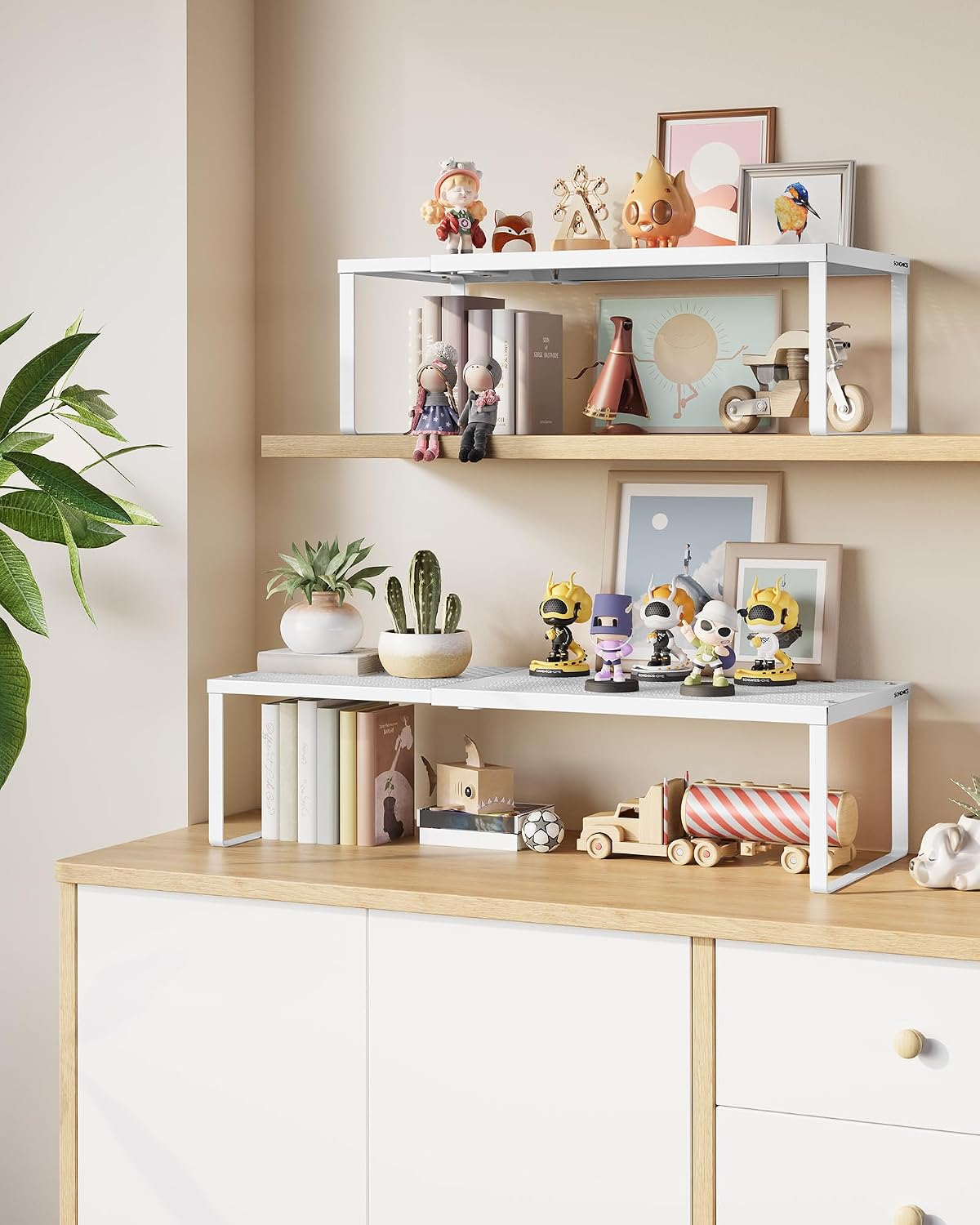 Detalle de SONGMICS Especiero extensible 38–60 cm