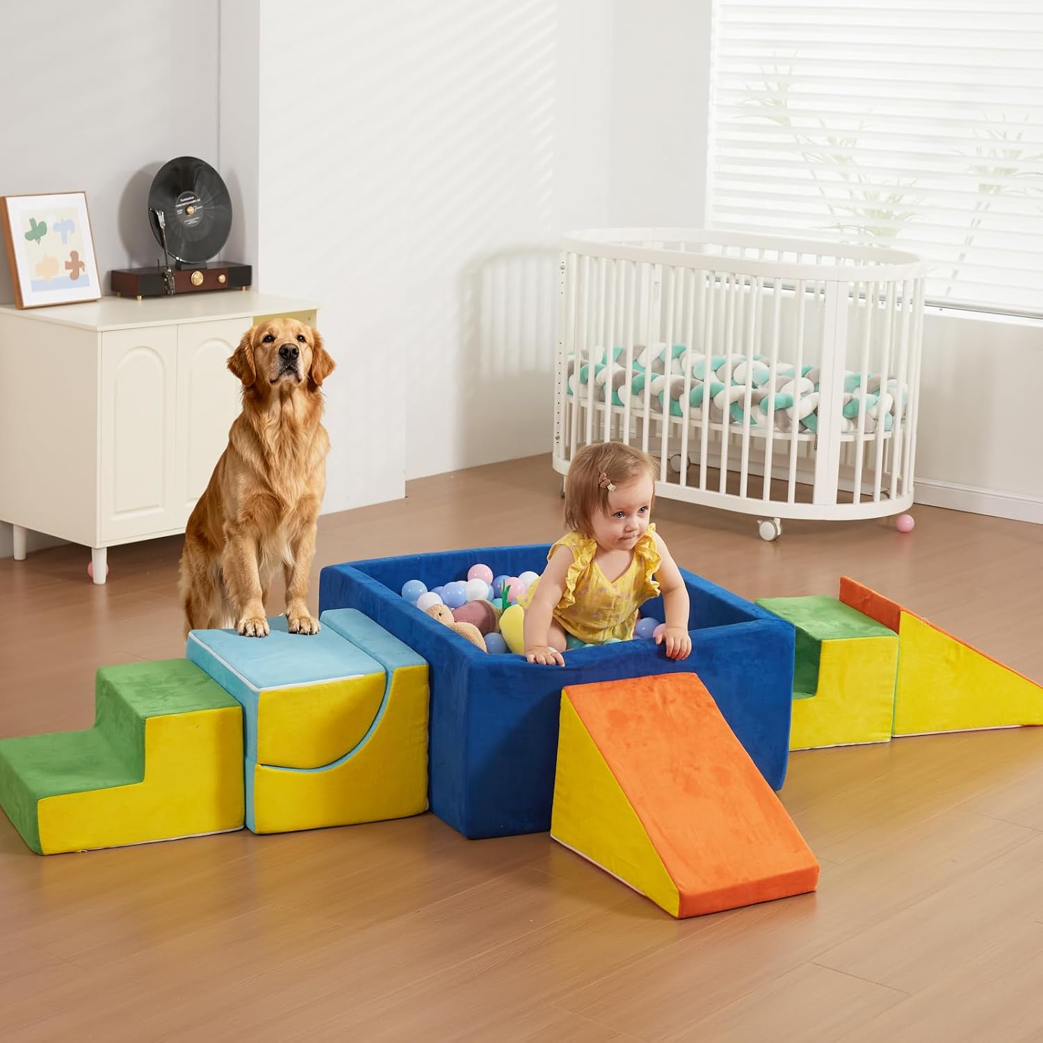 Detalle 2 de STAOLENE Soft Foam Climbing Blocks 6PCS