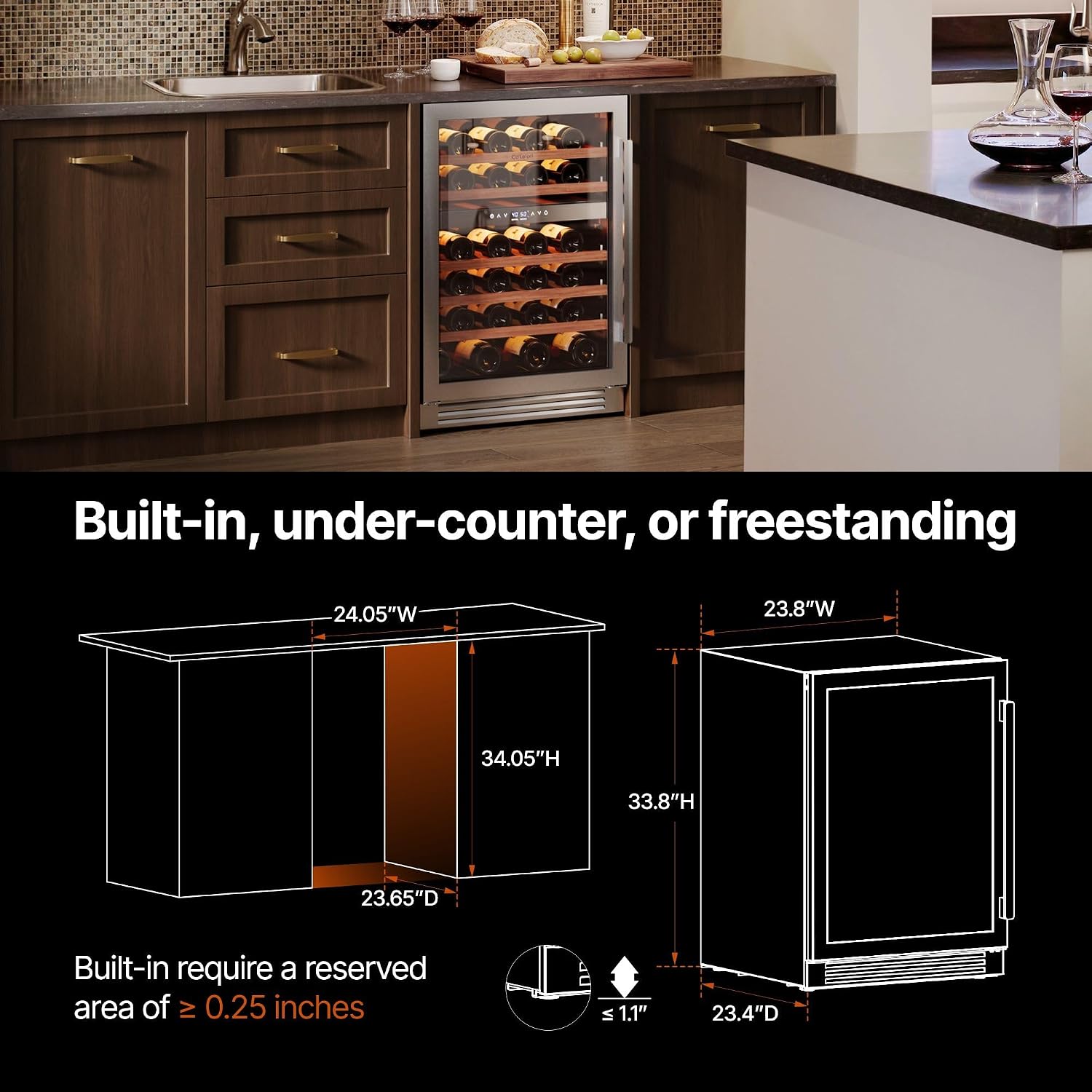Detalle de Ca'Lefort Wine Cooler 24-Inch