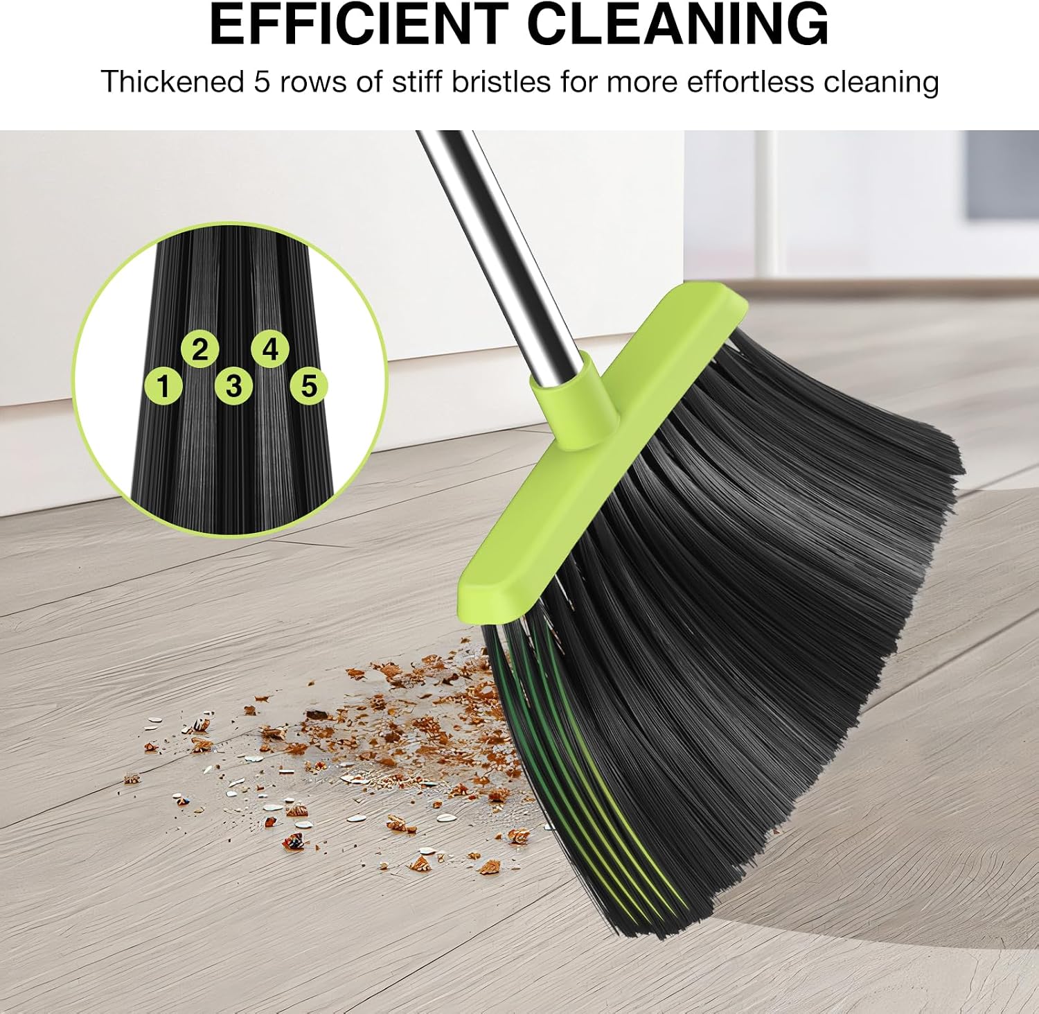 Thumbnail 5 de Broom and Dustpan Set, 52-Inch Handle
