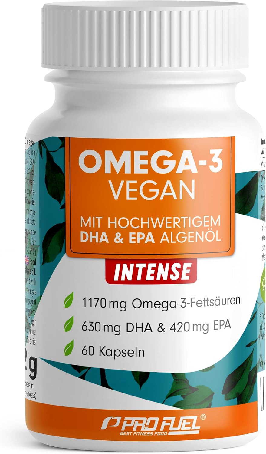 Thumbnail 6 de Omega-3 Vegan INTENSE 90 Kapseln mit 2.000 mg