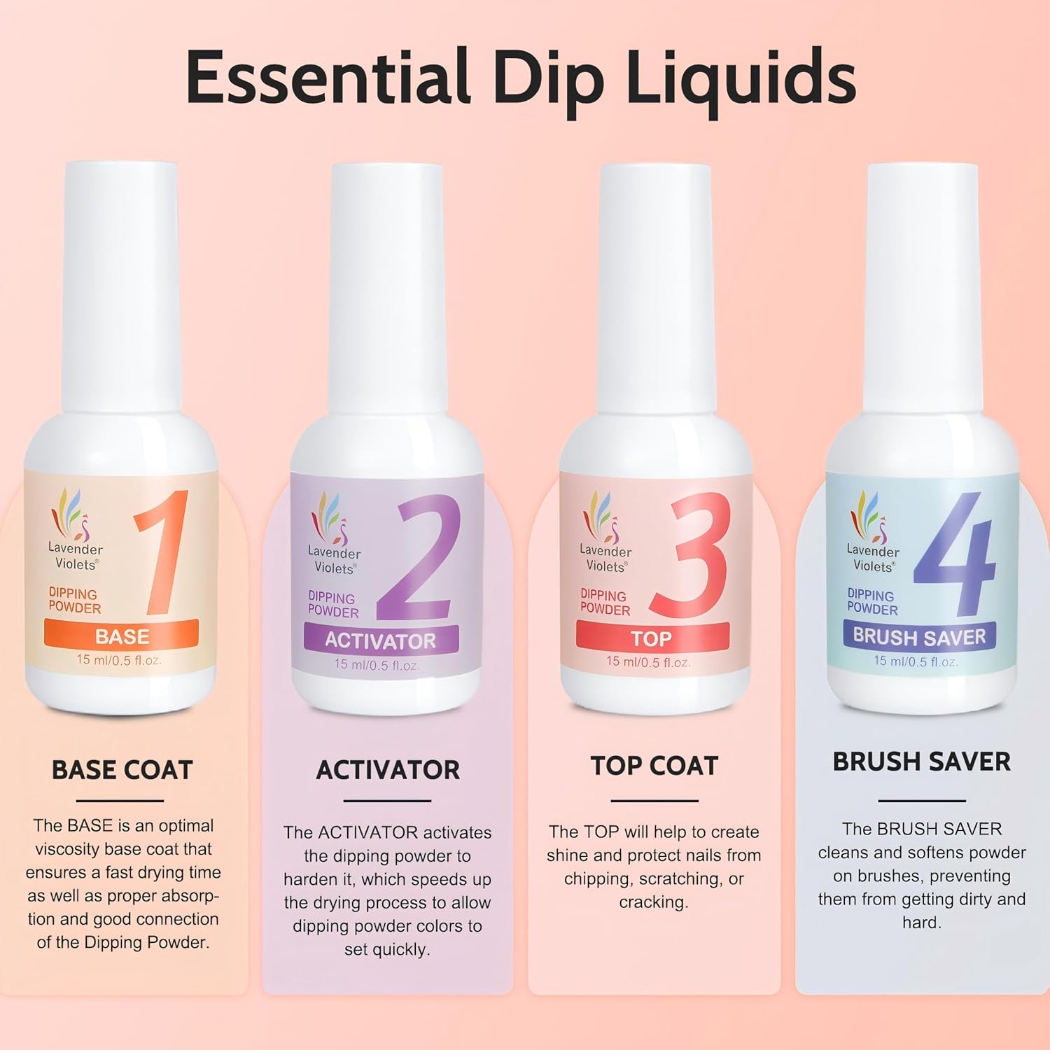 Thumbnail 2 de 15 Pcs Dip Powder Nail Kit Summer Outing Manicur Set – Icy Blue, Mint Green & Silver Glitter