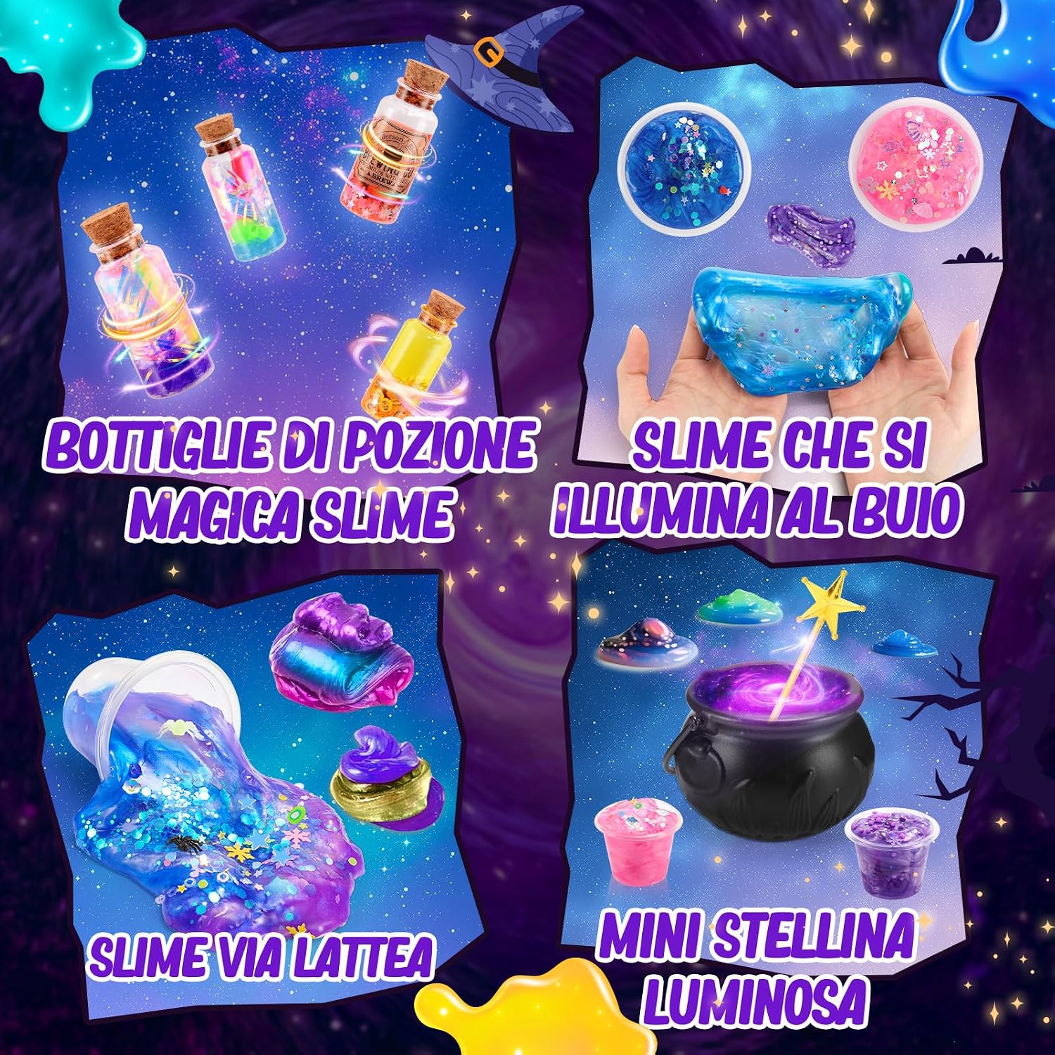 Detalle de Hapikids Slime Kit Lavoretti Creativi 77 pezzi