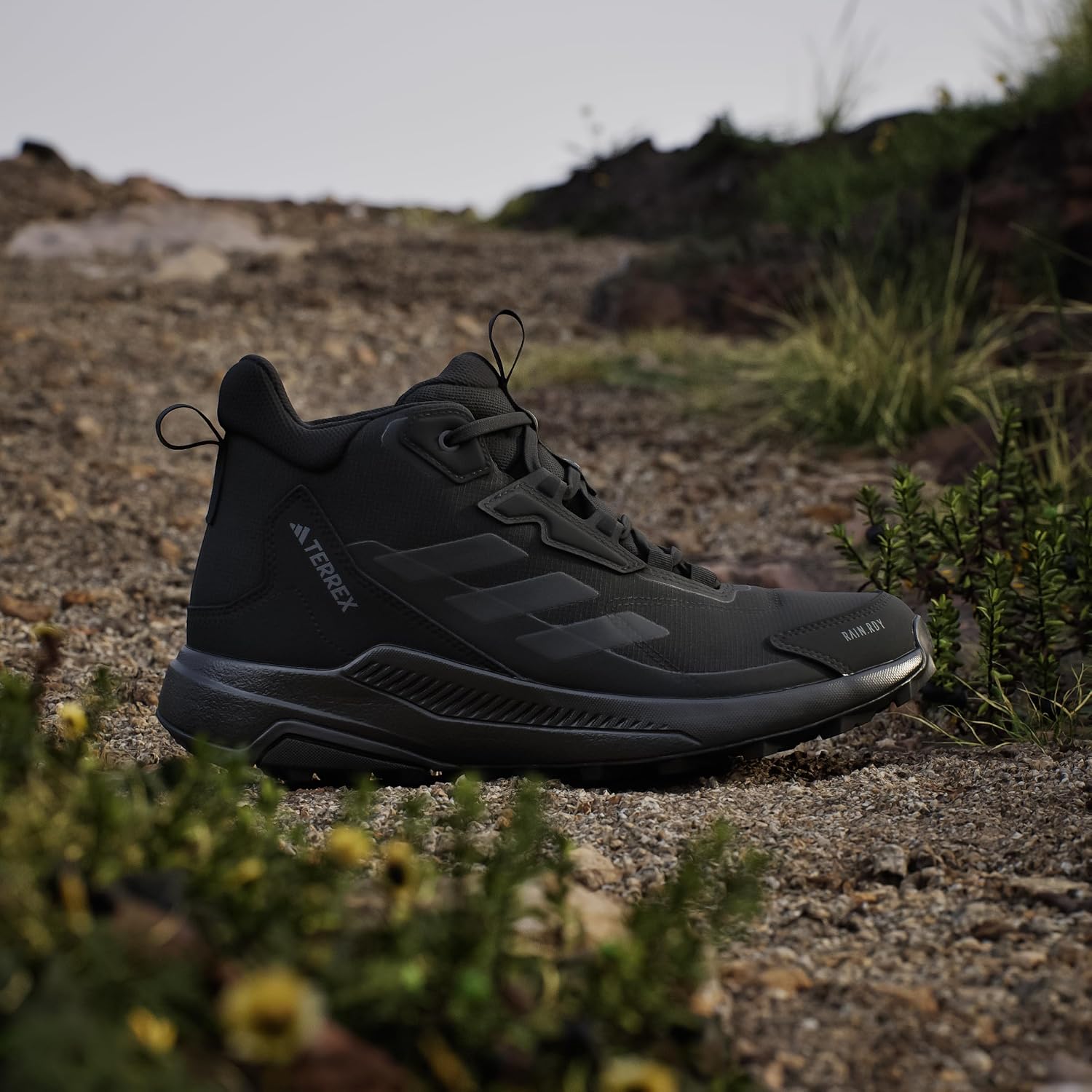 Detalle de adidas Terrex Anylander Mid Rain.Rdy para hombre — zapatilla de senderismo