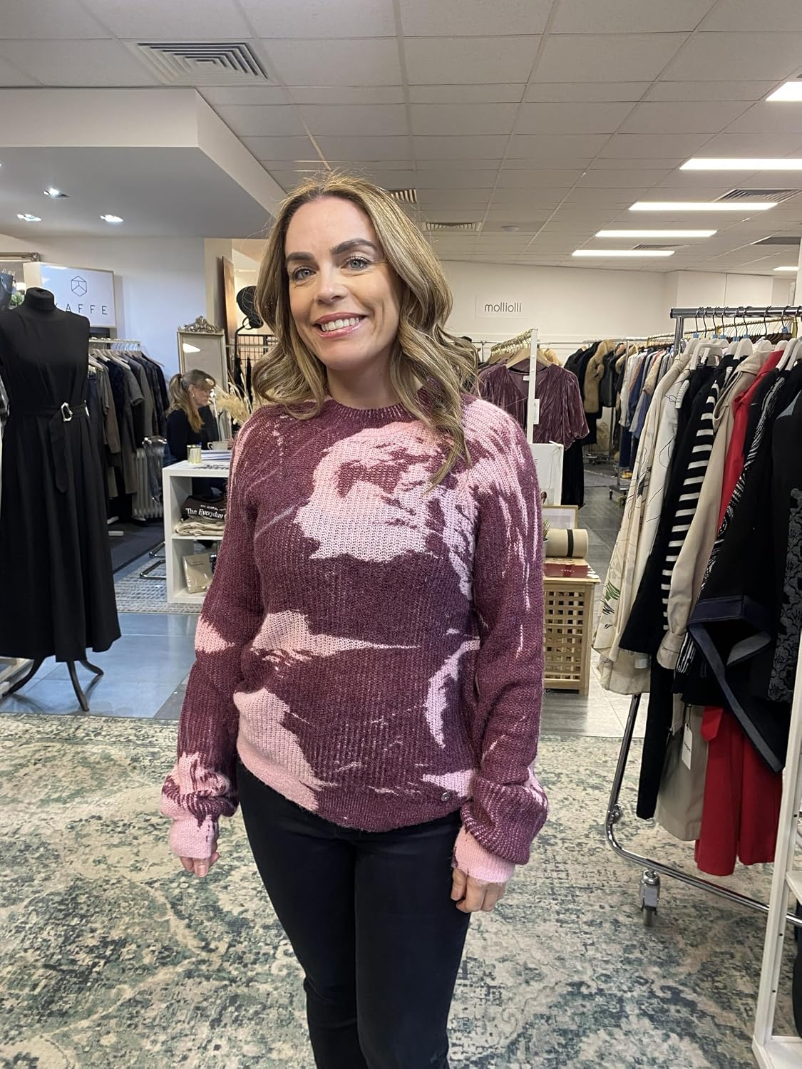 Detalle de Desigual Jers_Hyder Pullover Sweater Mujer