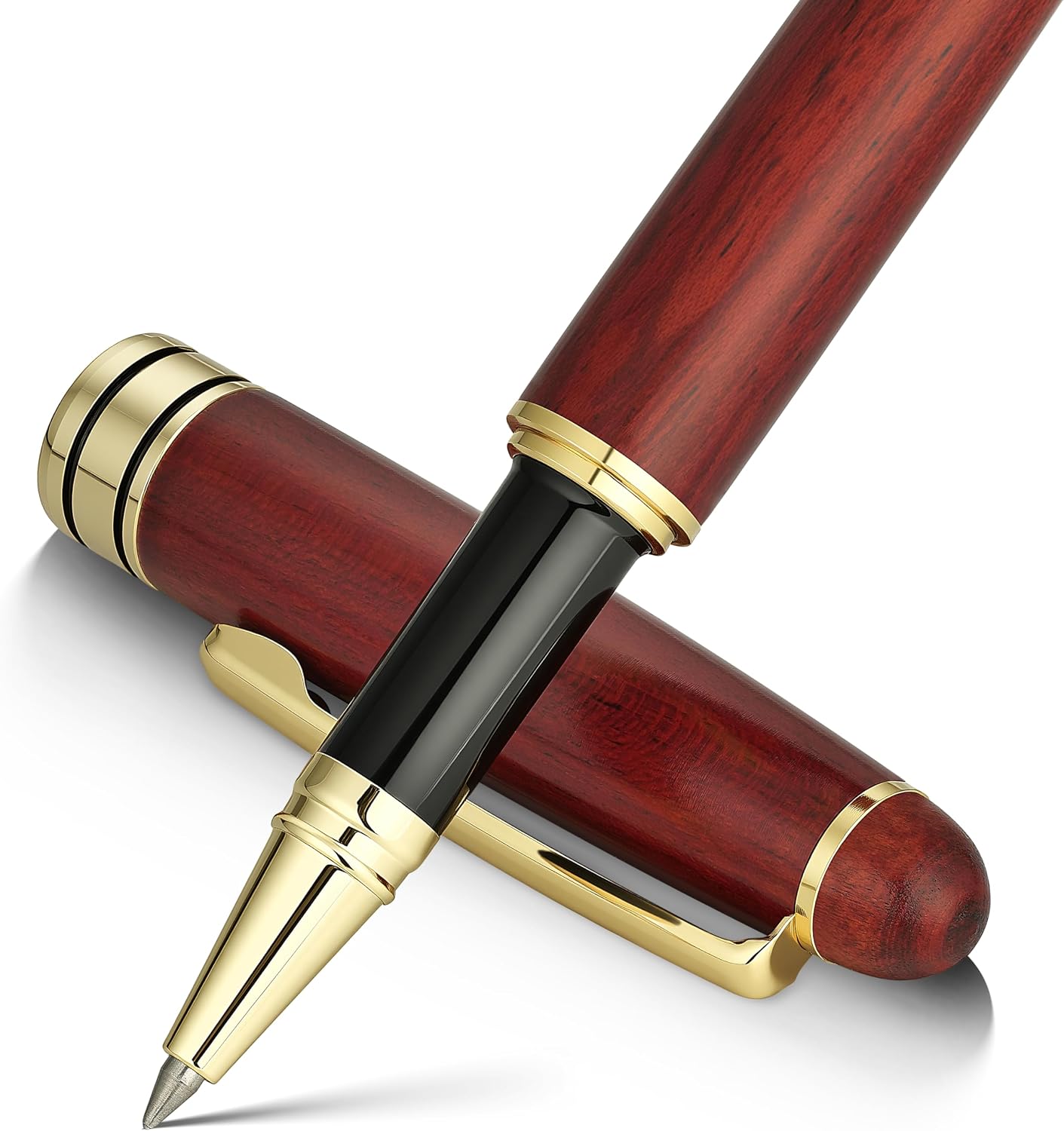 Detalle de BEILUNER Rollerball Pen Set, Rosewood