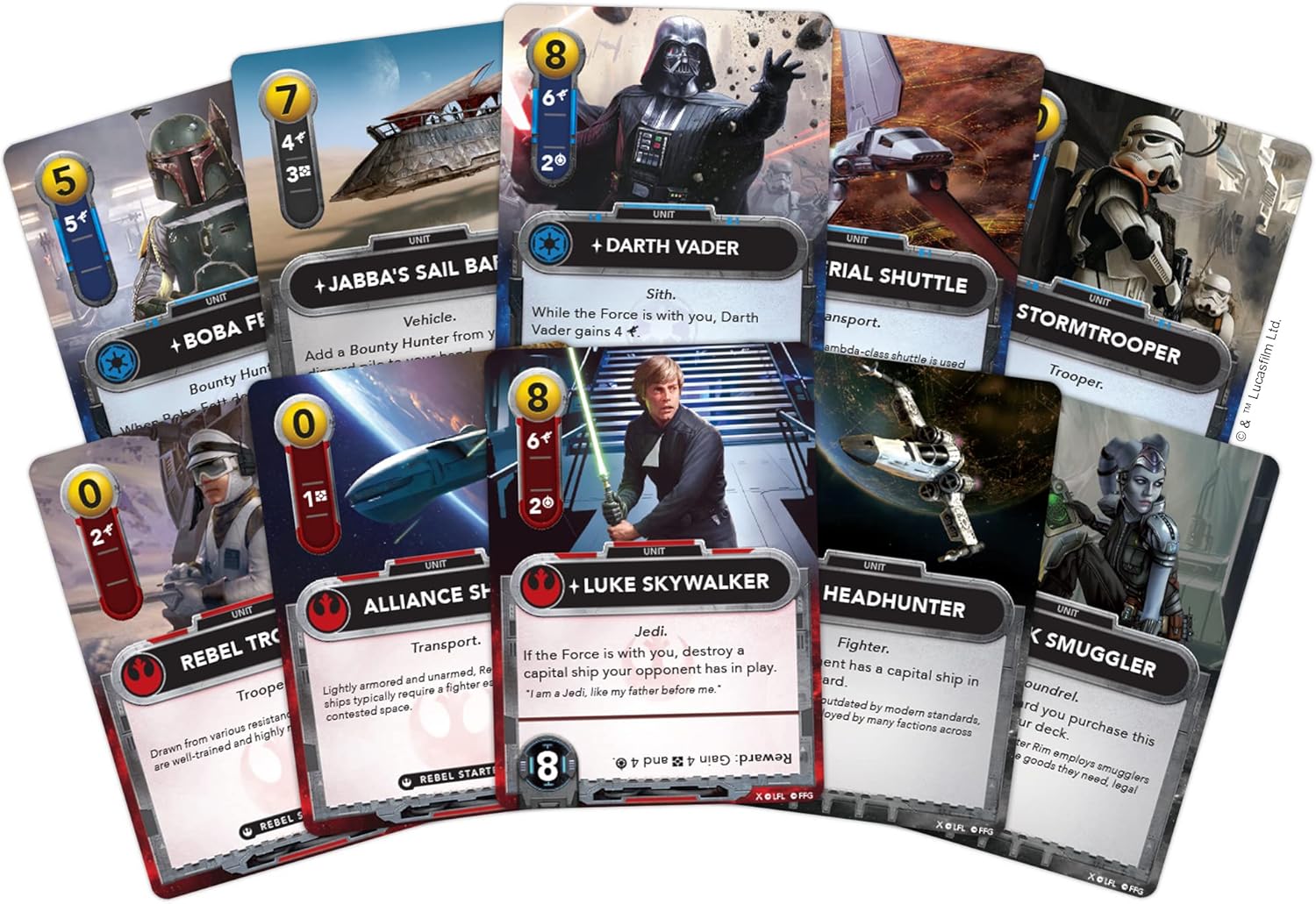 Detalle 2 de Star Wars: The Deck-Building Game — Two-Player Strategy Card Battle