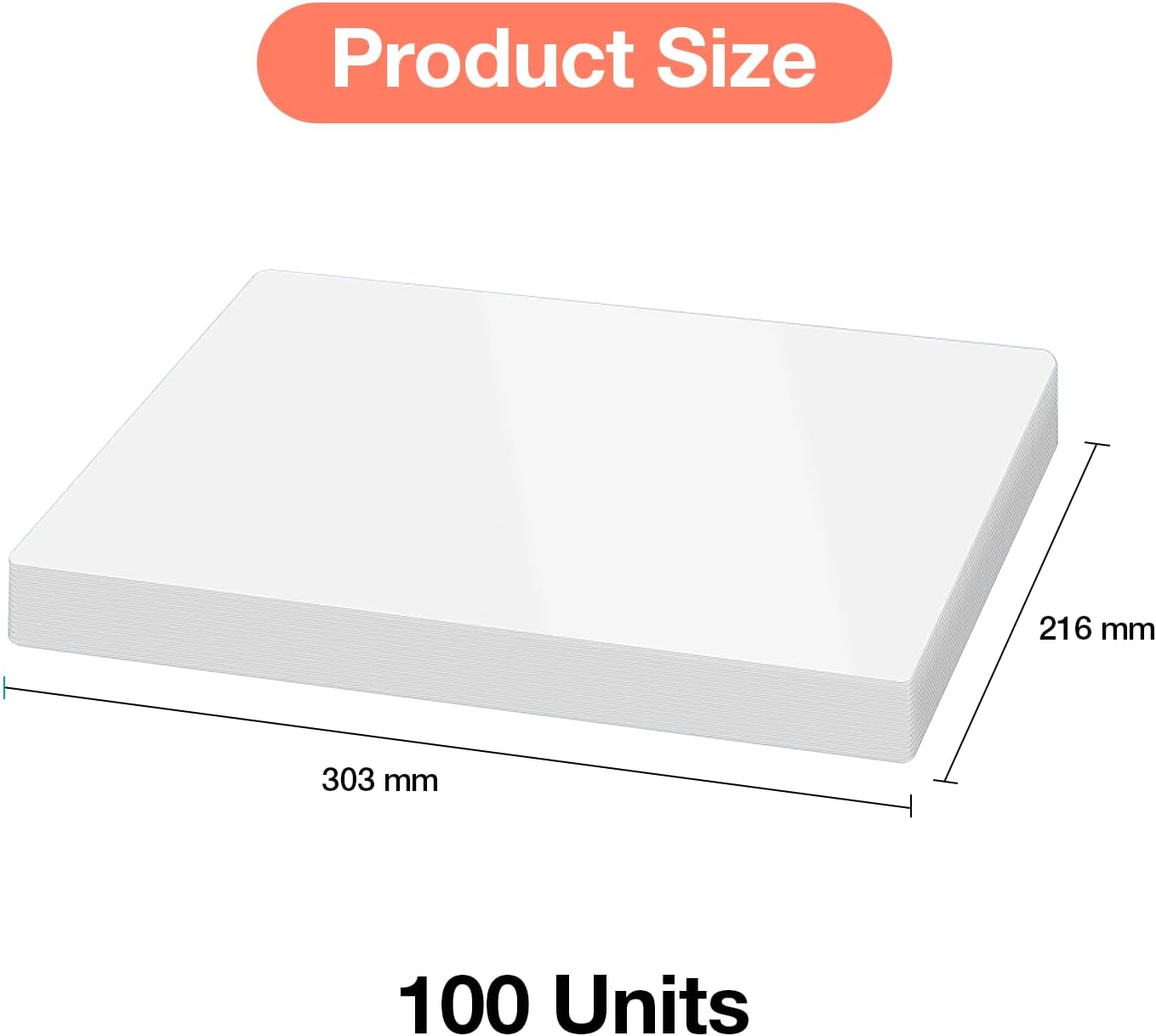 Thumbnail 2 de Ediesi Laminierfolien A4 100 Stück 📁