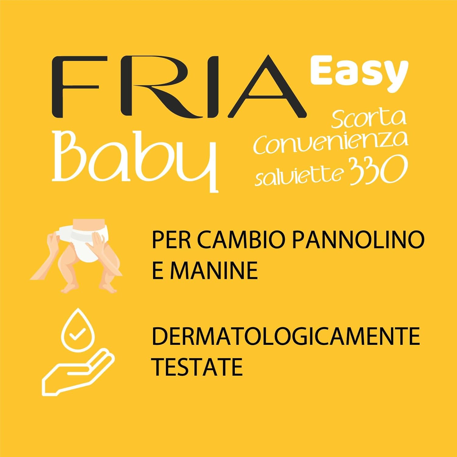 Thumbnail 5 de Fria Easy Baby – Lot de 330 lingettes de change à l’aloe vera et à l’extrait de miel