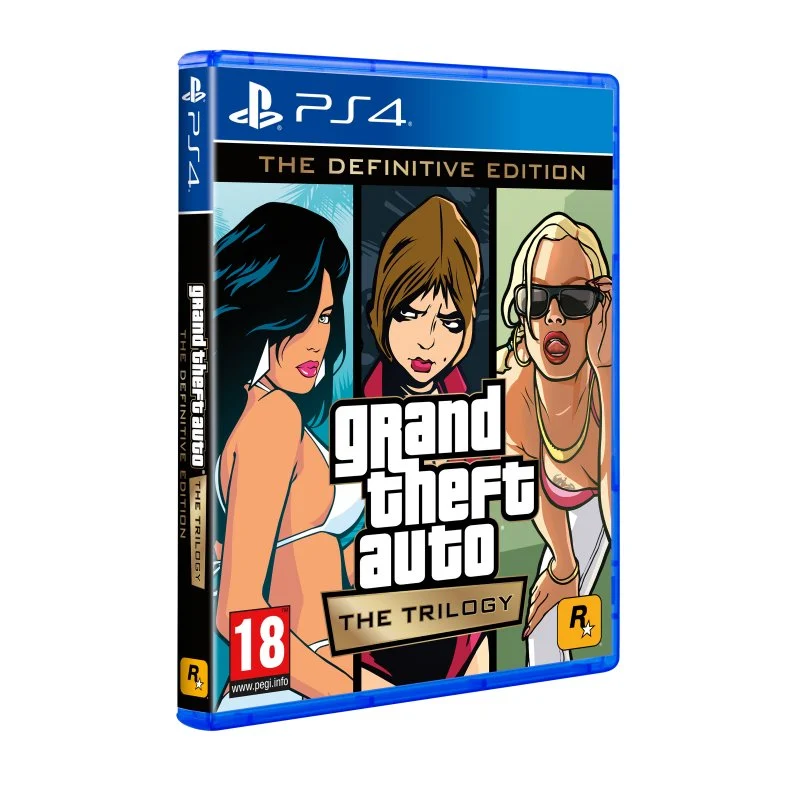 Detalle de Rockstar Grand Theft Auto: The Trilogy Definitive Edition PS4