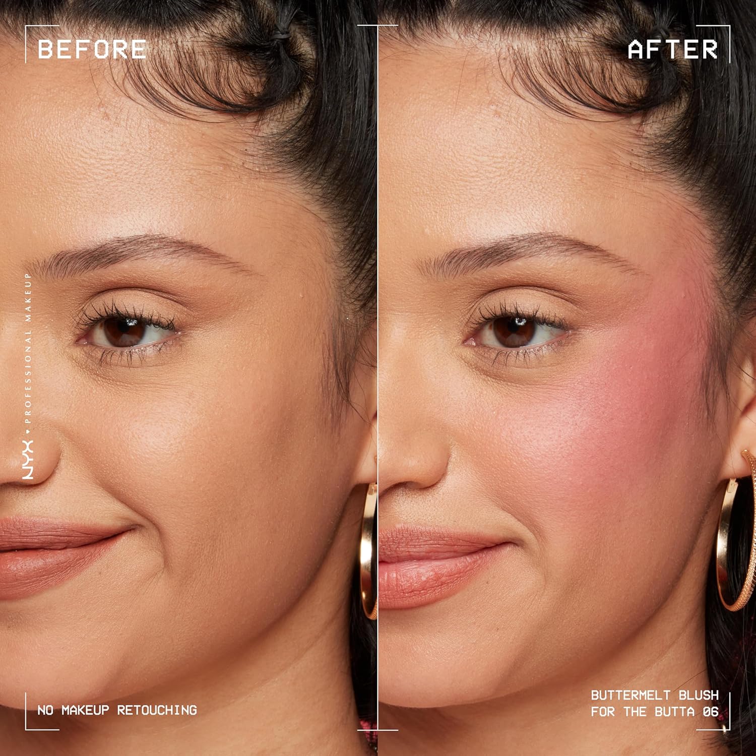 Thumbnail 2 de NYX Professional Makeup Buttermelt Blush in 06 For The Butta – cremige, einfach zu verblendende Rouge-Textur