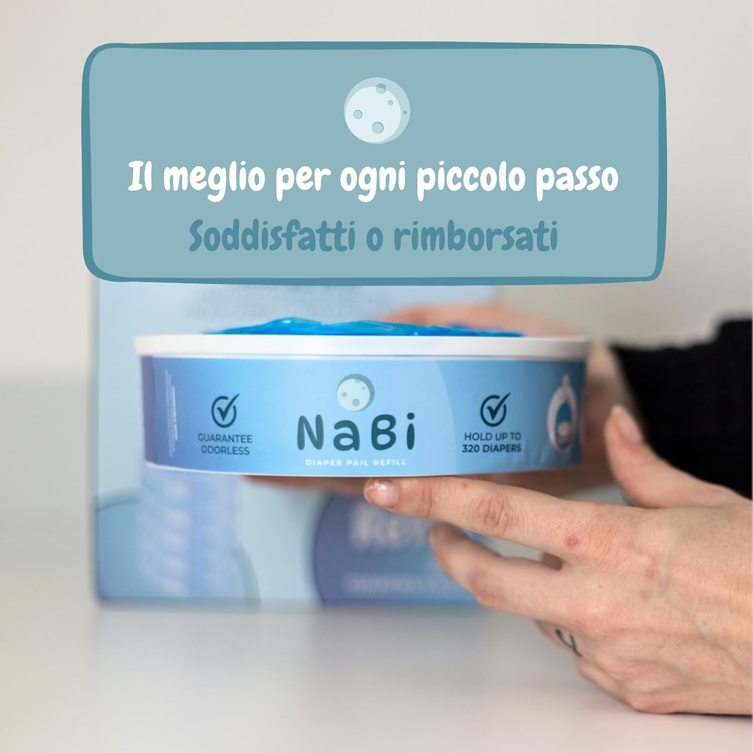 Thumbnail 6 de NABI LITTLE STEPS Ricarica 320 pannolini