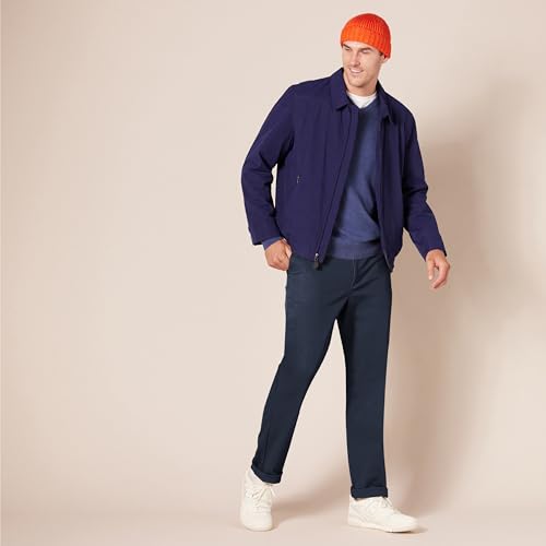 Thumbnail 7 de Amazon Essentials pantalones informales estilo chino elásticos corte ajustado para hombre (azul marino 29W / 29L)