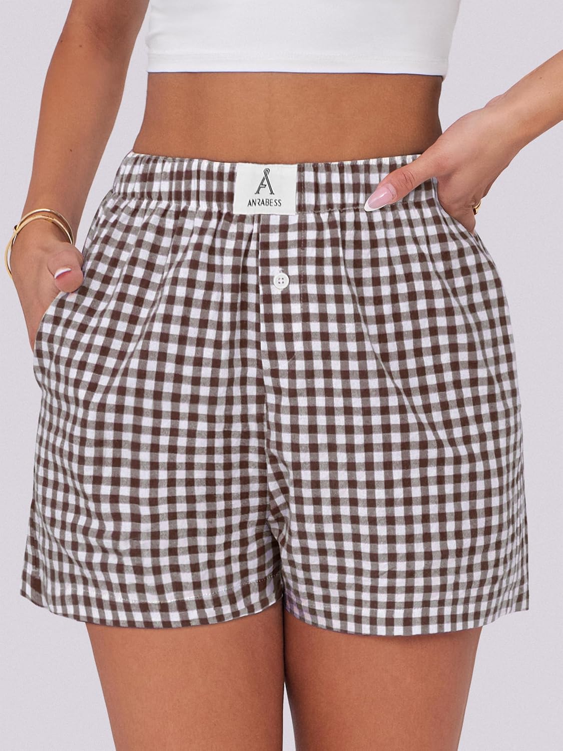 Thumbnail 4 de ANRABESS Boxer Shorts for Women XS–XXL