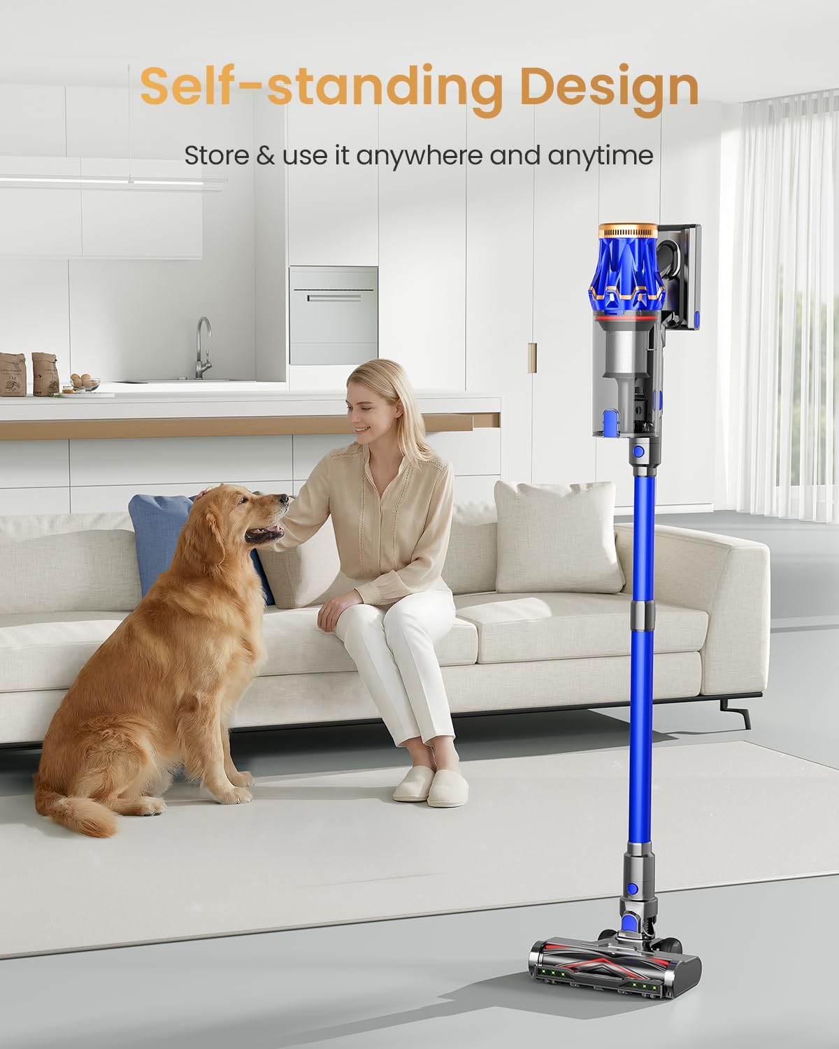 Detalle de PKWIST Cordless Stick Vacuum S18