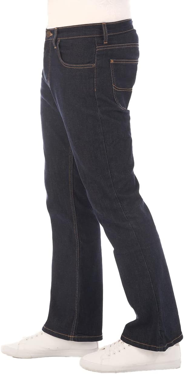 Thumbnail 2 de Lee Jeans Herren Stretch Bootcut „Denver“ Jeanshose in Blau – mit Stretch & Knopfverschluss