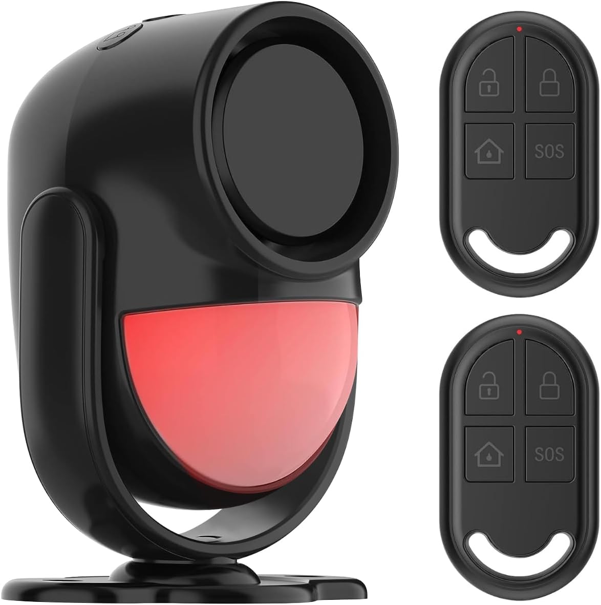 Detalle de Garage Shed Alarm with Remote (2 Remotes) – 125dB, 328ft Range, Battery Powered