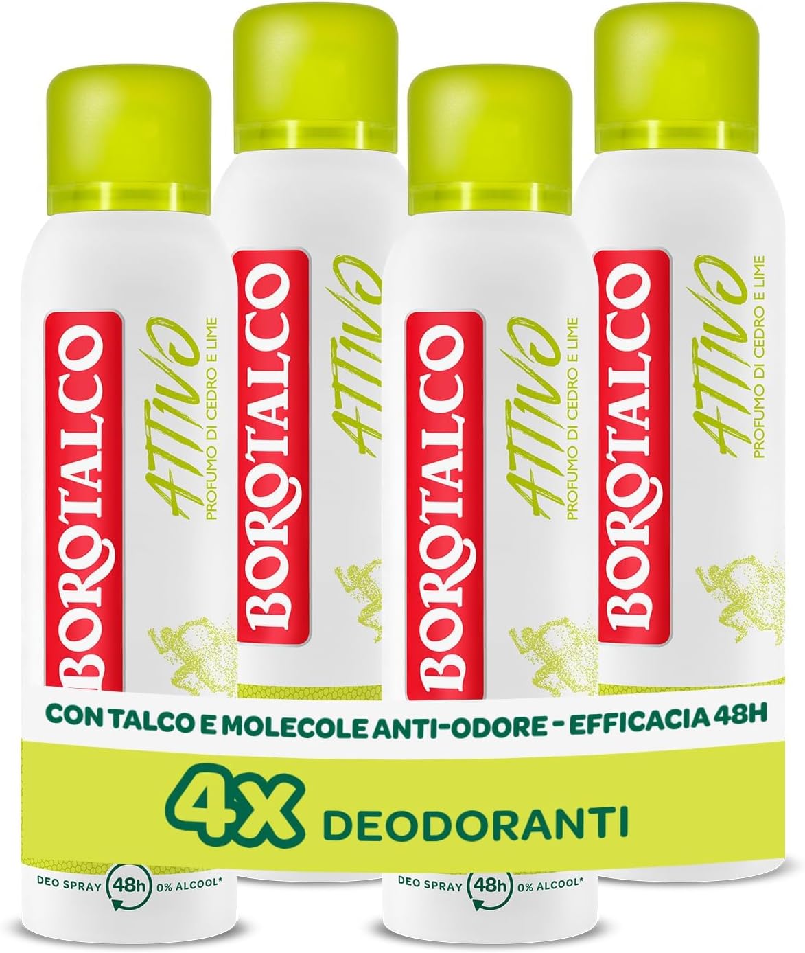 Detalle de Borotalco Deodorante Spray 48h