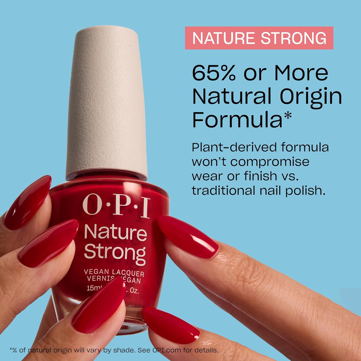 Thumbnail 3 de OPI Nature Strong | Base & Top vegano a origine naturale (sintesi smalto + protezione) da 15 ml