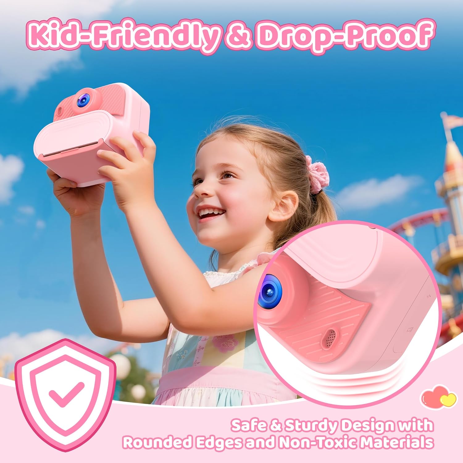 Thumbnail 4 de Kids Camera Instant Print 1080P for Kids