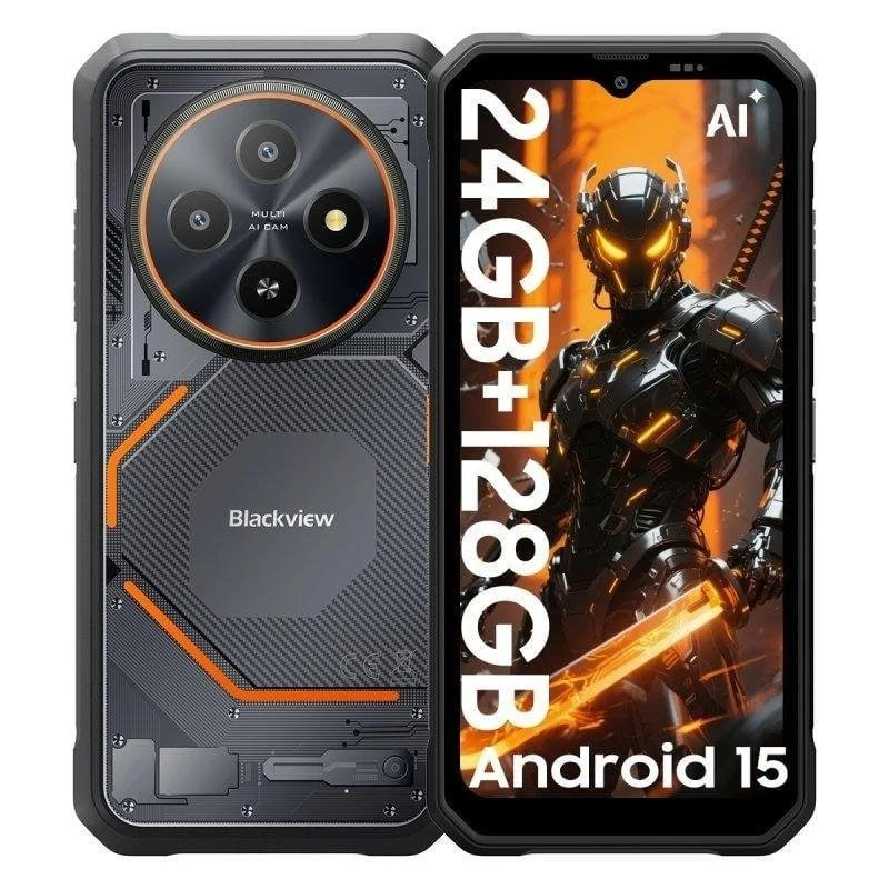 Detalle de Blackview Fort 2 4G 8GB/128GB, 6.56" con batería de larga duración y chasis robusto