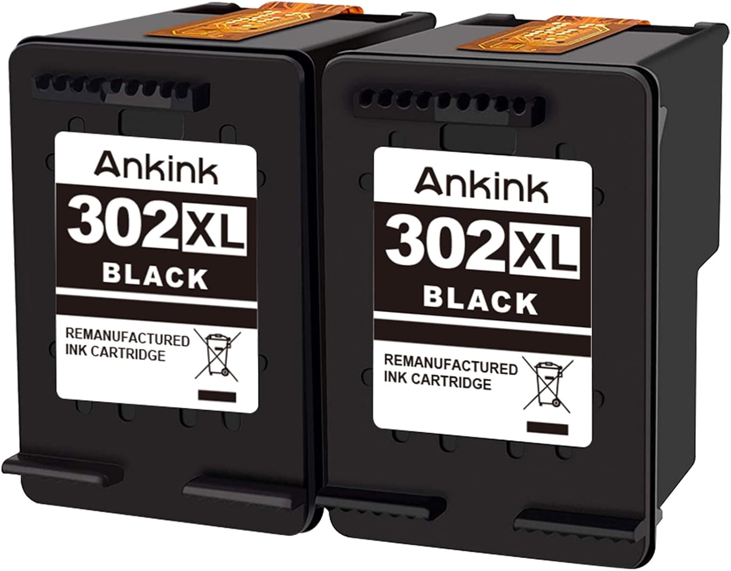 Thumbnail 6 de ANKINK 302XL Druckerpatronen Schwarz – 2er-Pack für HP-Modelle (XL)