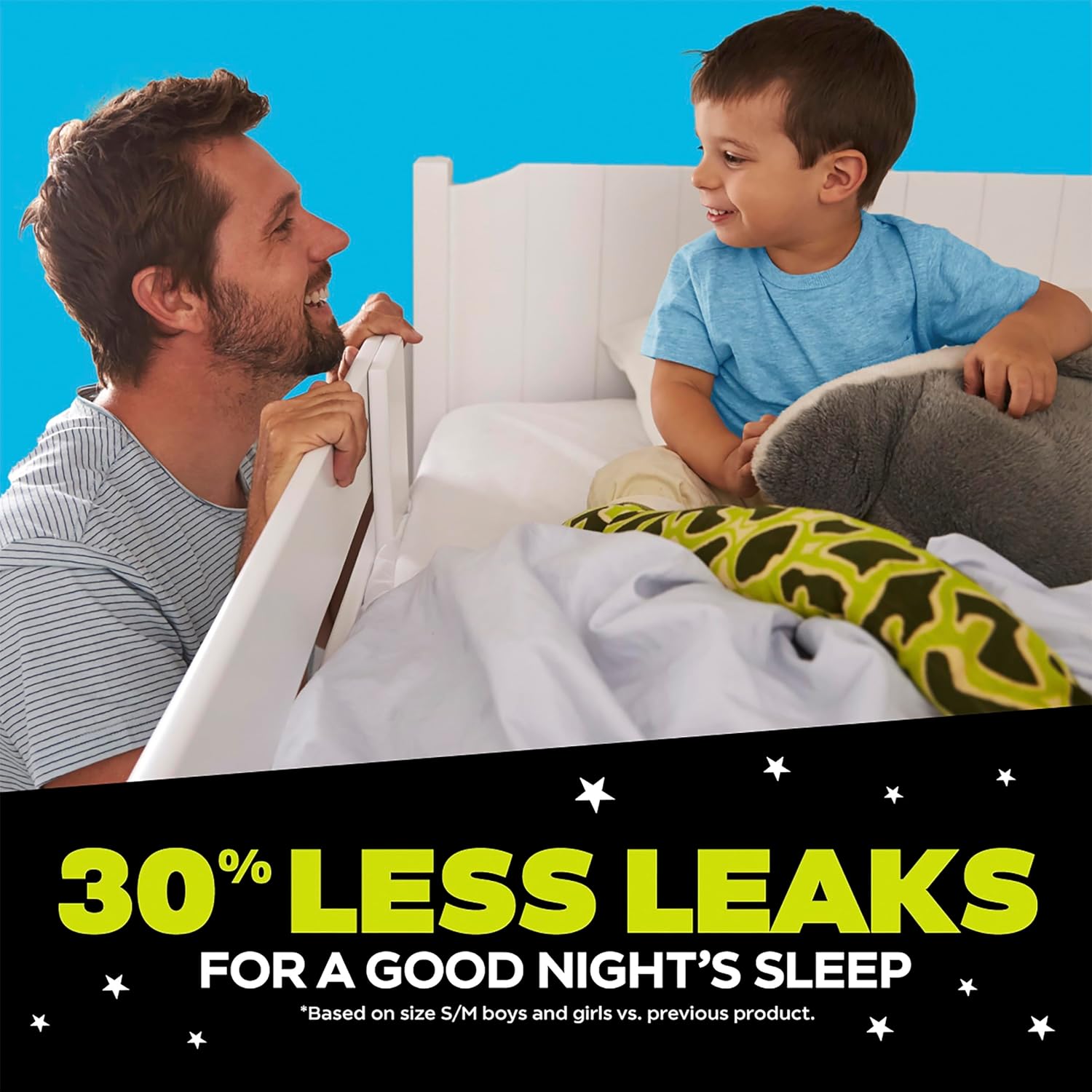 Detalle de Ninjamas Boys Bedwetting Nighttime Underwear 88 Count
