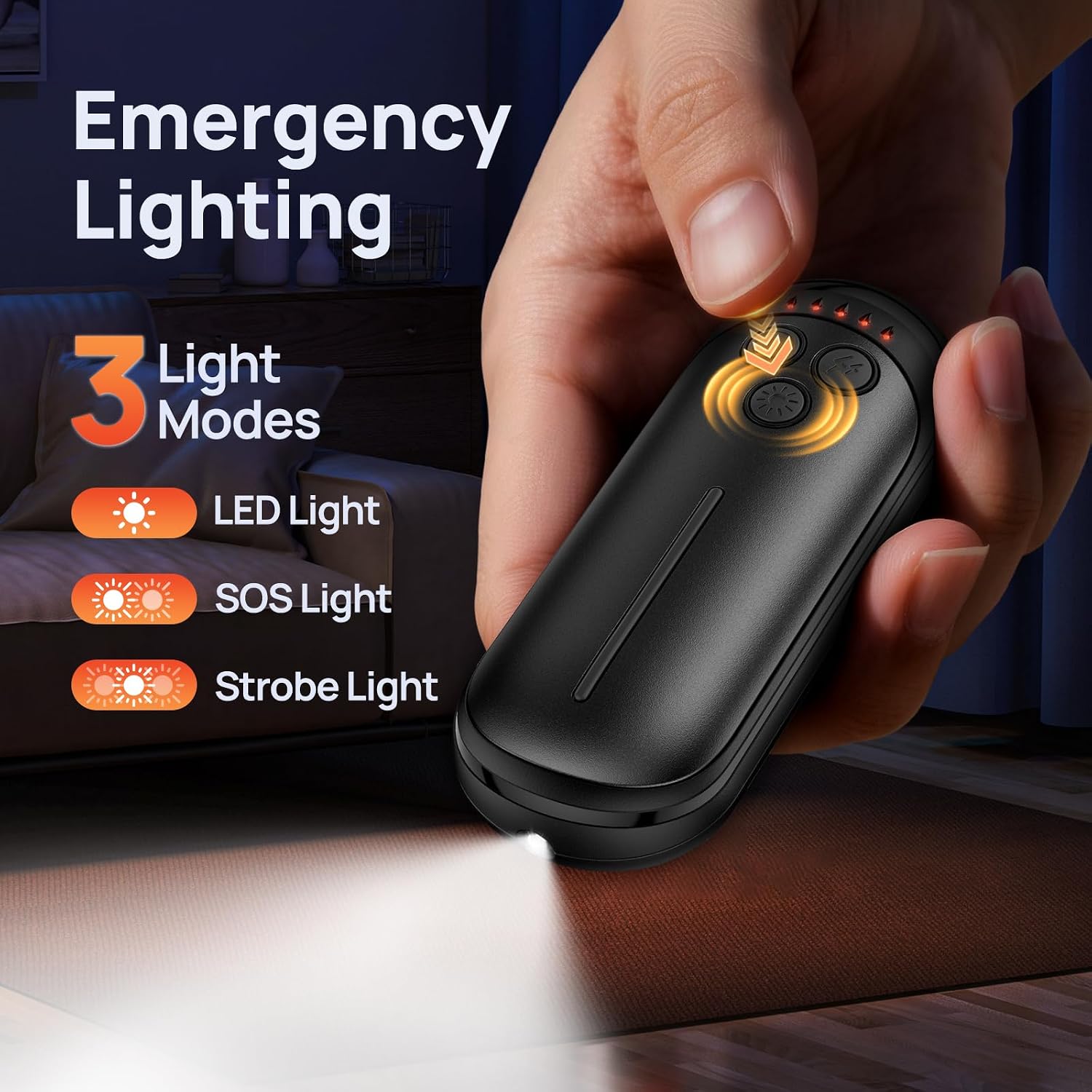 Thumbnail 5 de DeeKom 806 Rechargeable Hand Warmers, 2-Pack with 5 Heat Levels