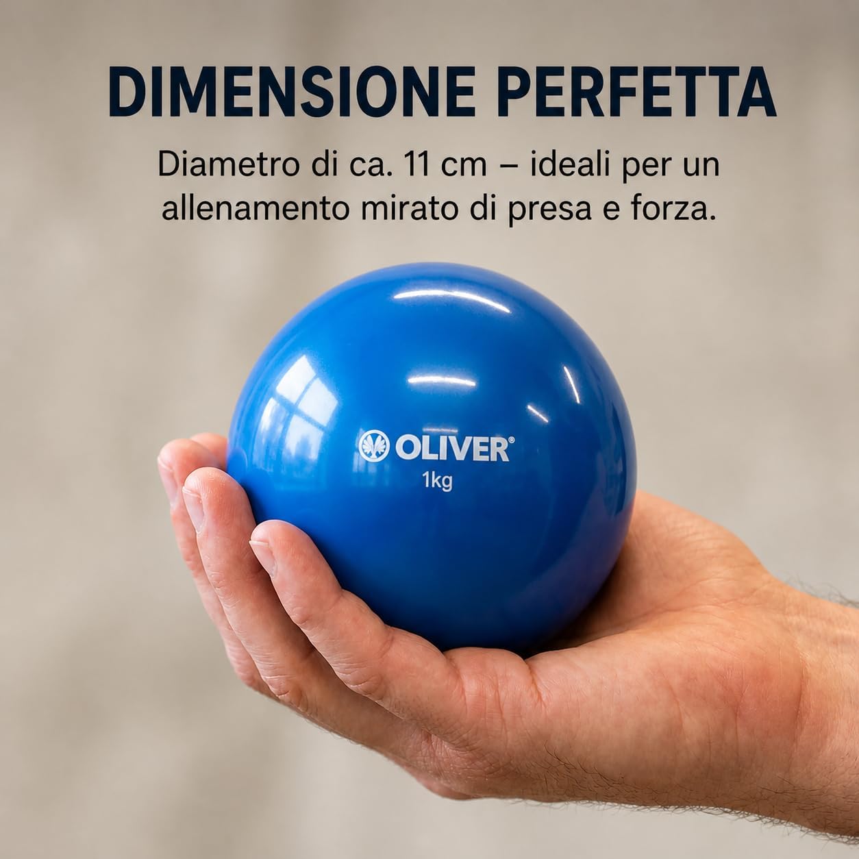 Detalle 2 de Oliver Palla Fitness e Allenamento: palla da ginnastica ergonomica per Pilates, Yoga e seduta attiva