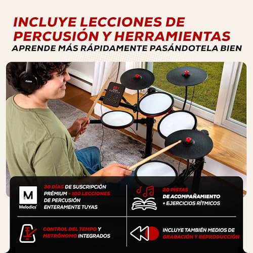 Detalle de Alesis Turbo Max: batería electrónica todo en uno para empezar a tocar sin ruido