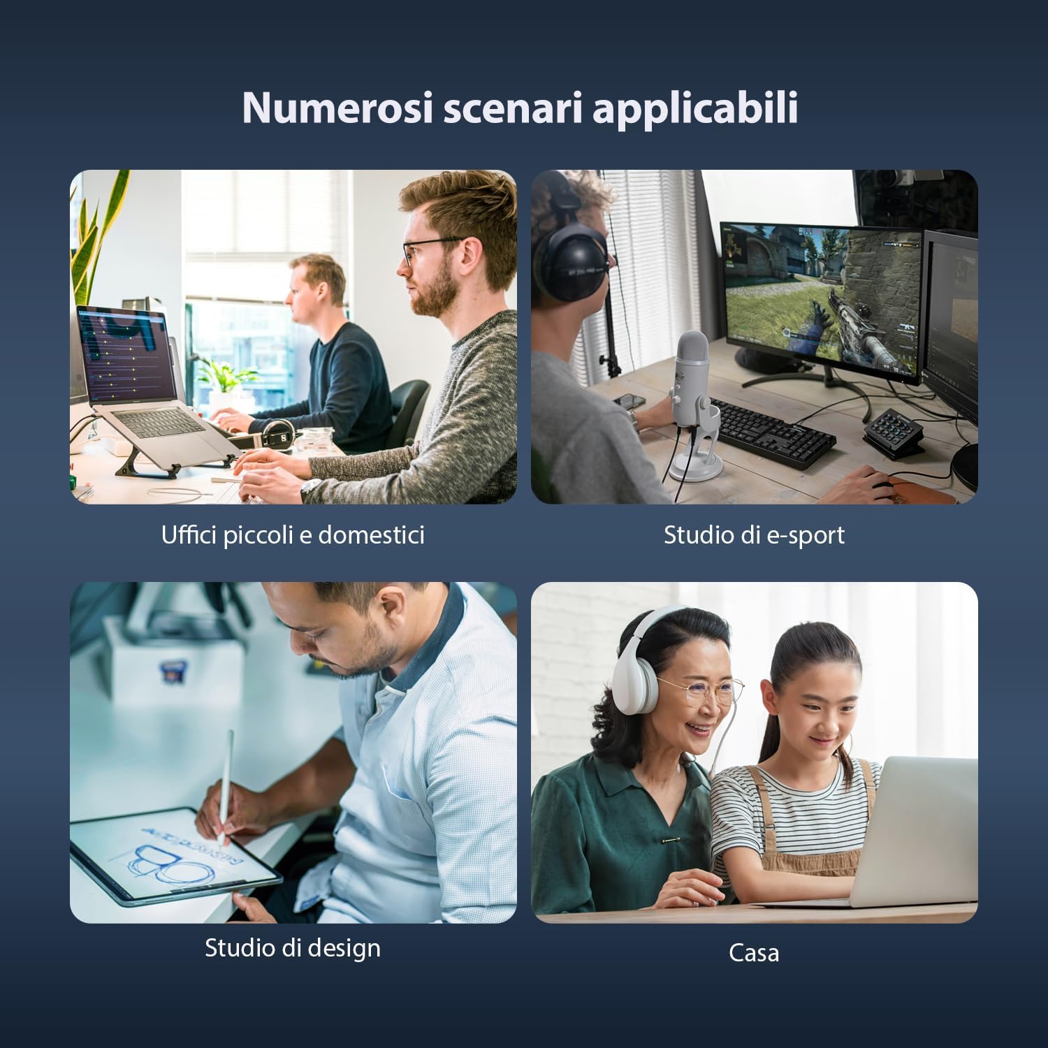 Thumbnail 6 de Tenda SE105 Switch Ethernet 2.5 Gigabit a 5 porte (Unmanaged, Plug & Play, silenzioso)