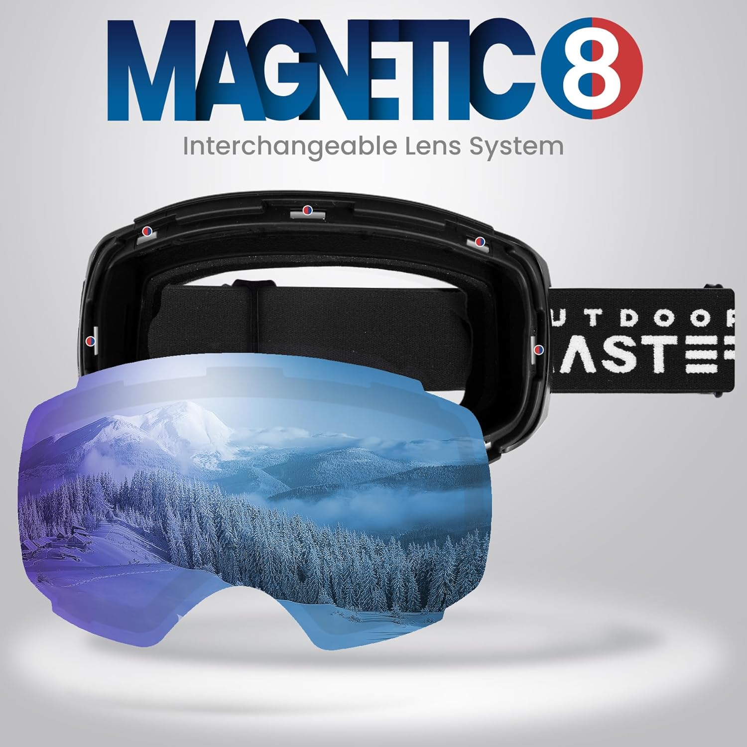 Thumbnail 1 de OutdoorMaster Ski Goggles PRO Replacement Lens