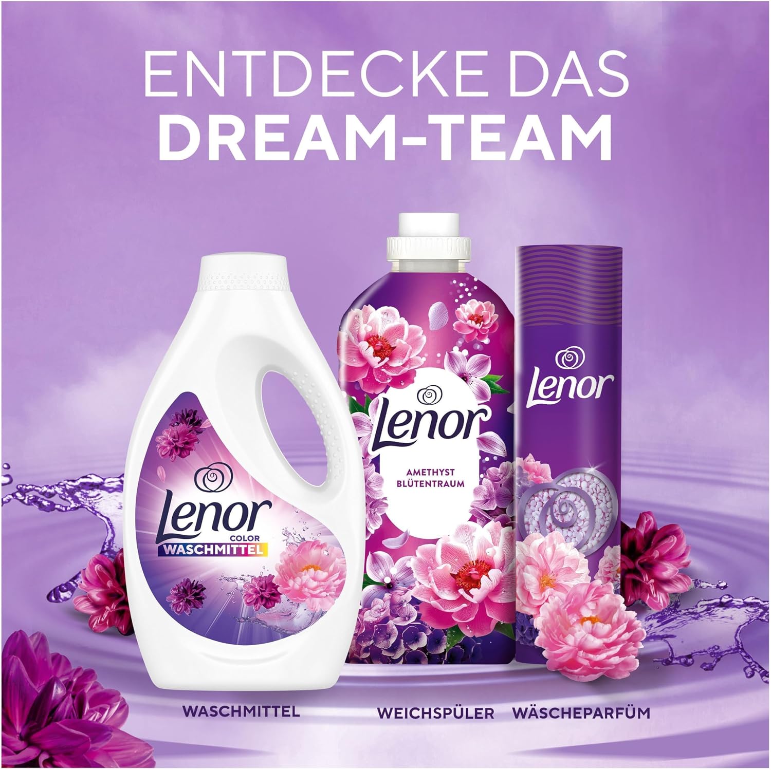 Thumbnail 5 de Lenor Flüssigwaschmittel Amethyst – 100 Wäschen, flüssig