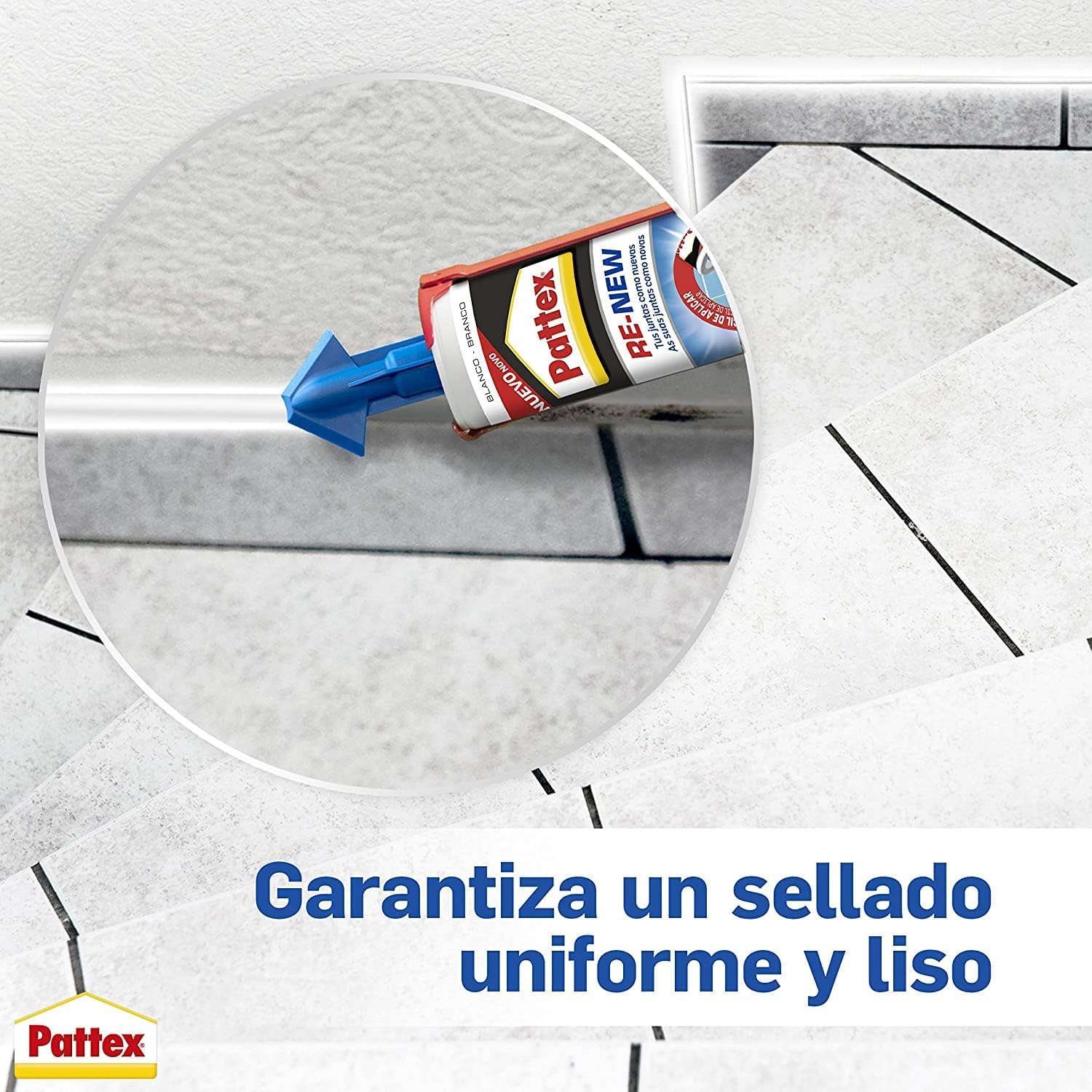 Thumbnail 5 de Pattex RE-NEW silicona blanca para sanitarios 280 ml 🛠