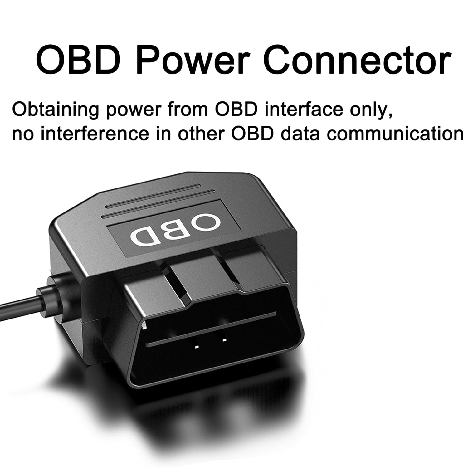 Detalle de MISYNLON OBD Power Cable for Dash Camera (OBD2 to Right Angle USB-C)