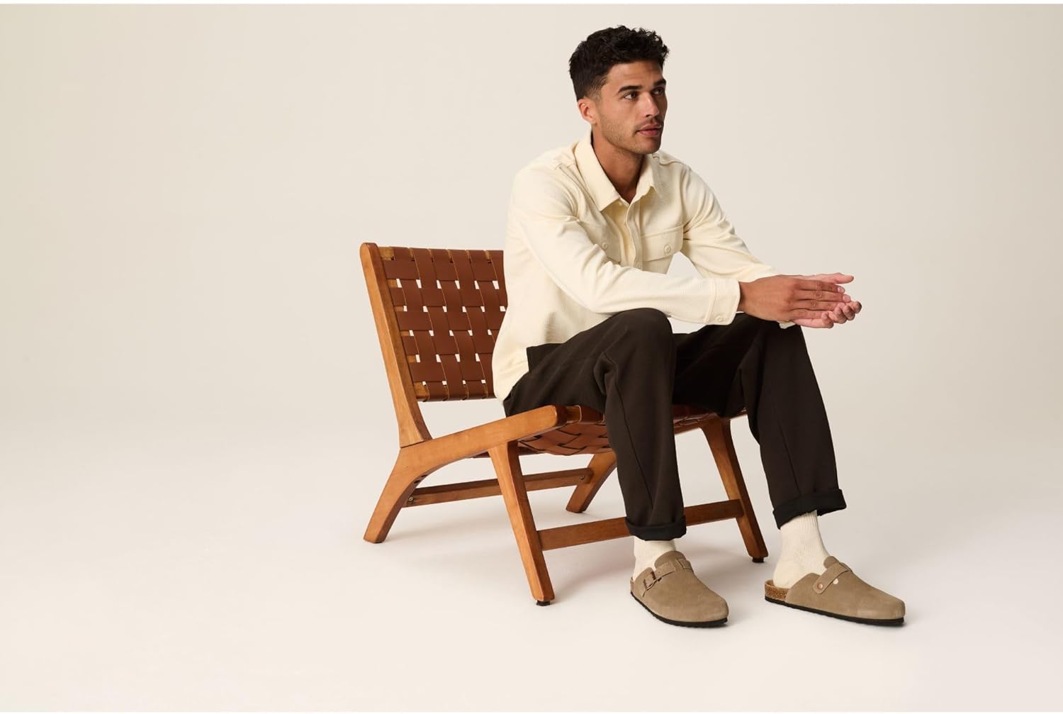 Thumbnail 5 de Project Cloud Brooklyn 100% Leather Clogs 👞