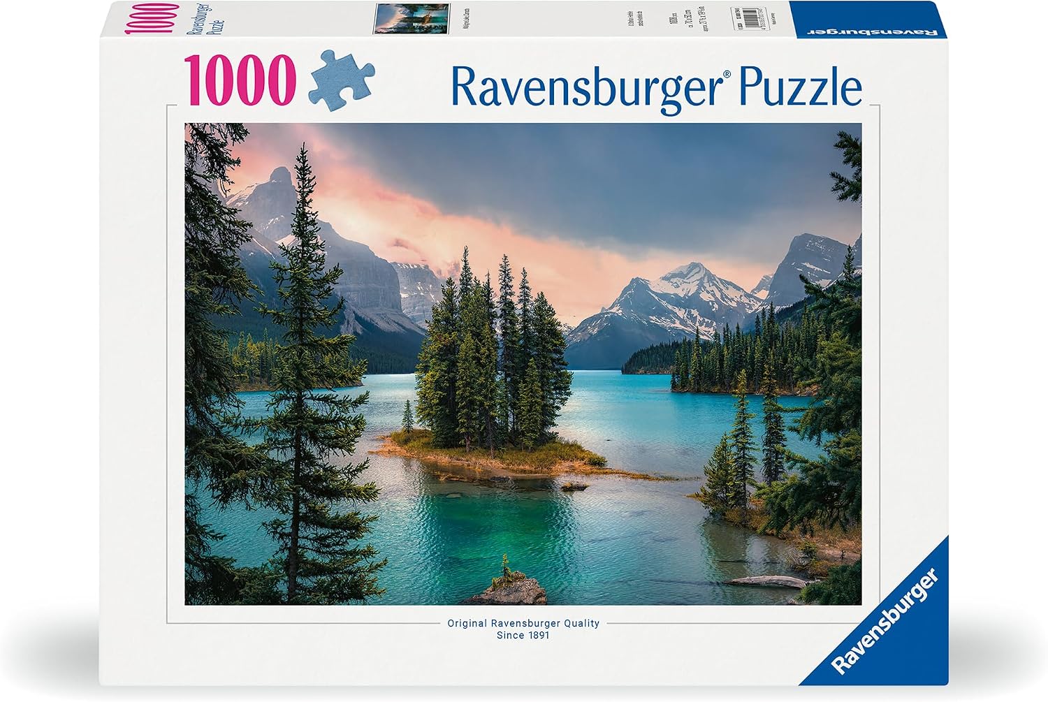 Thumbnail 1 de Ravensburger Kanada, Maligne Lake – puzzle 1000 elementów dla osób od 14 lat