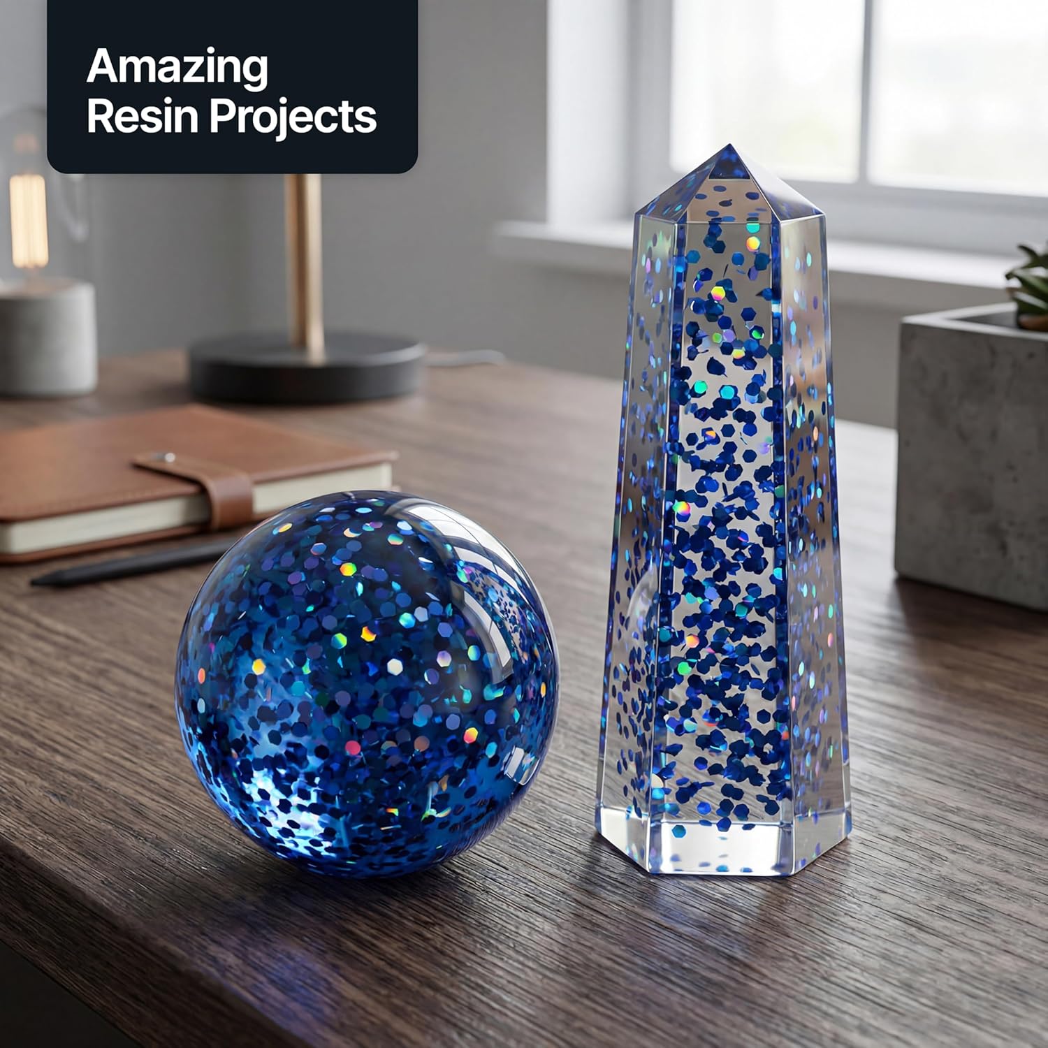 Detalle 1 de Craft Glitter Sapphire Blue, 100g