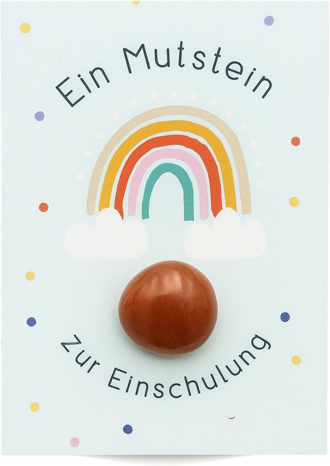 Detalle de Milaboo Mutstein Schulkind I – Geschenk zur Einschulung