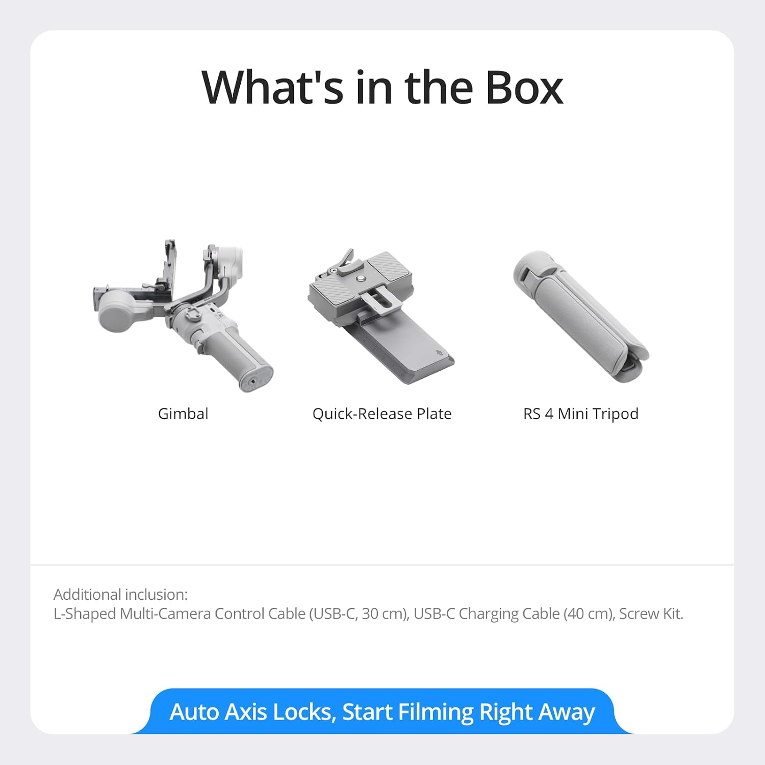 Detalle 2 de DJI Camera Gimbal Stabilizer RS 4 Mini