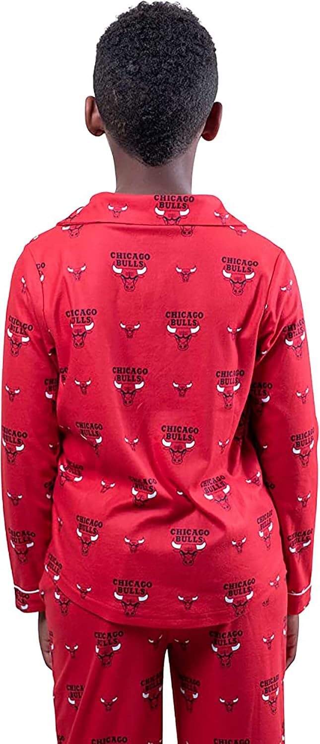 Detalle 2 de Ultra Game Youth NBA Official 2-Piece Pajamas Set