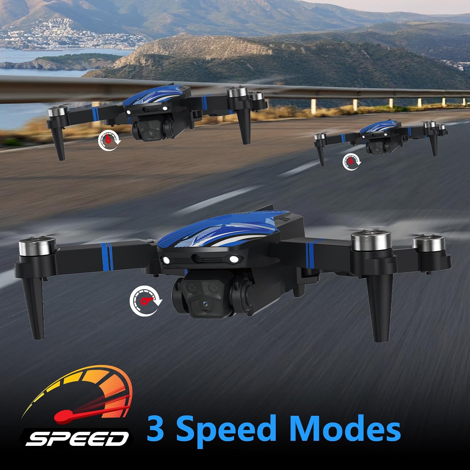 Thumbnail 6 de SEKOsamrt TT19LCD FPV Drone with 1080p Camera, LCD Controller & Foldable Design